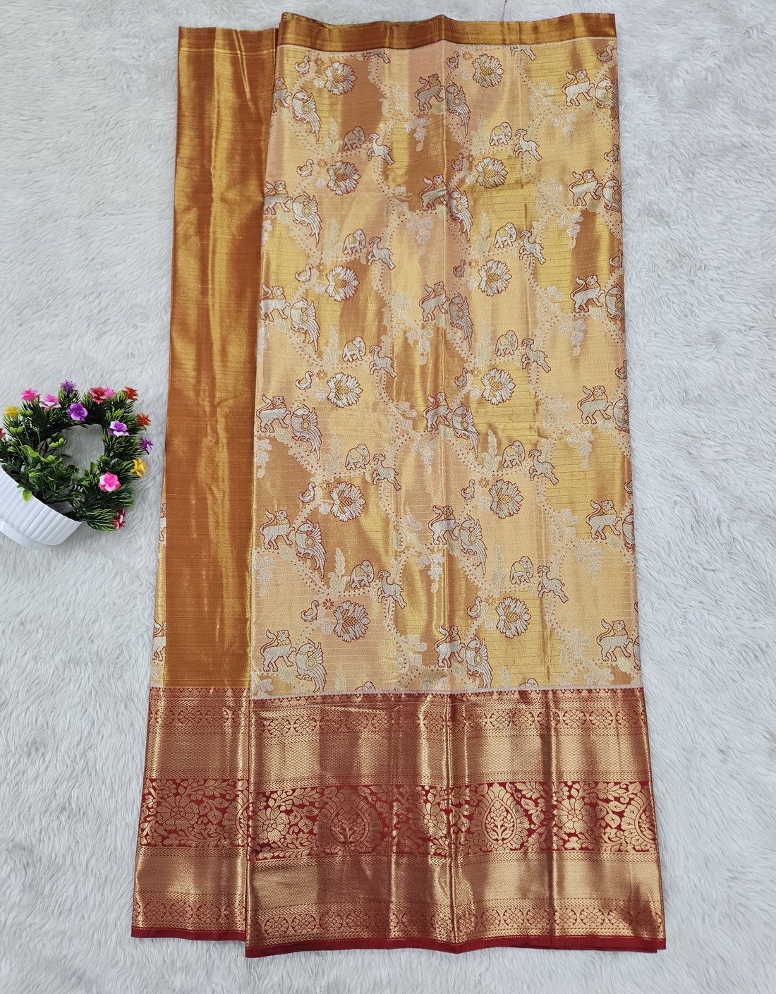 (10+ Year) Lehenga – Unstitched (Blouse + Material)