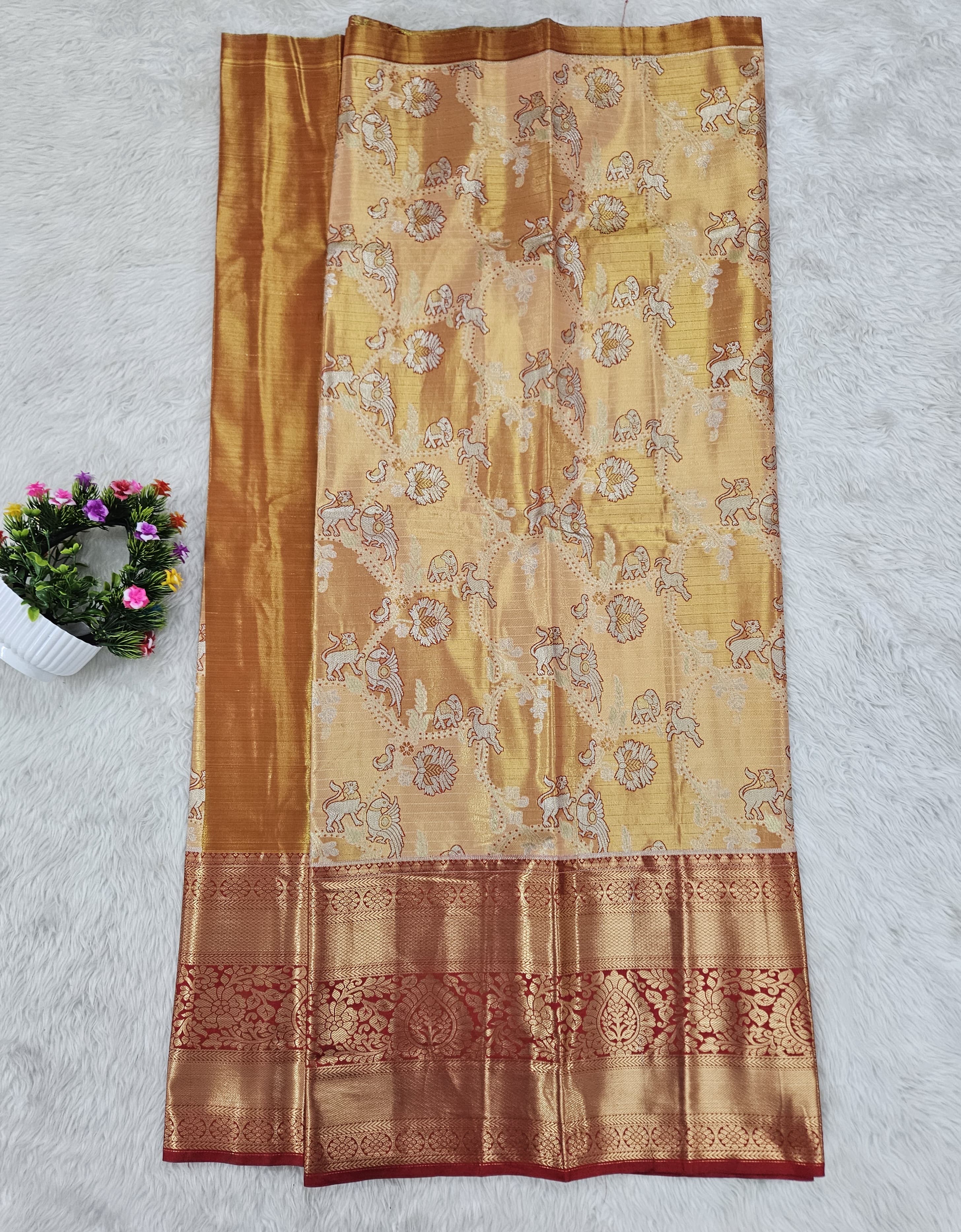 (10+ Year) Lehenga – Unstitched (Blouse + Material)