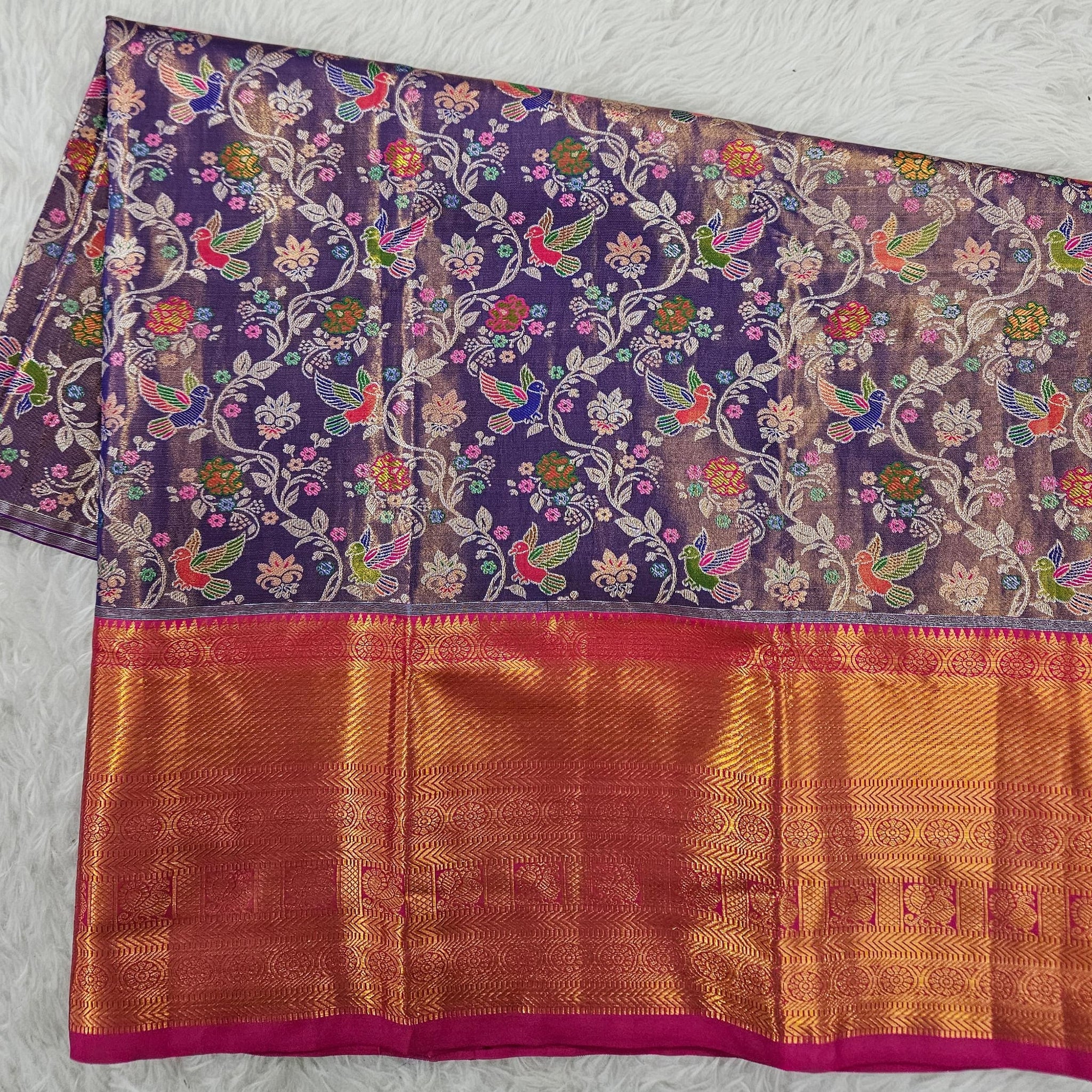 (2–5  Year) Lehenga – Unstitched (Blouse + Material)