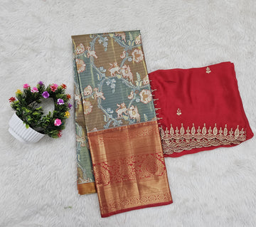 (10+ Year) Lehenga – Unstitched (Blouse + Material)