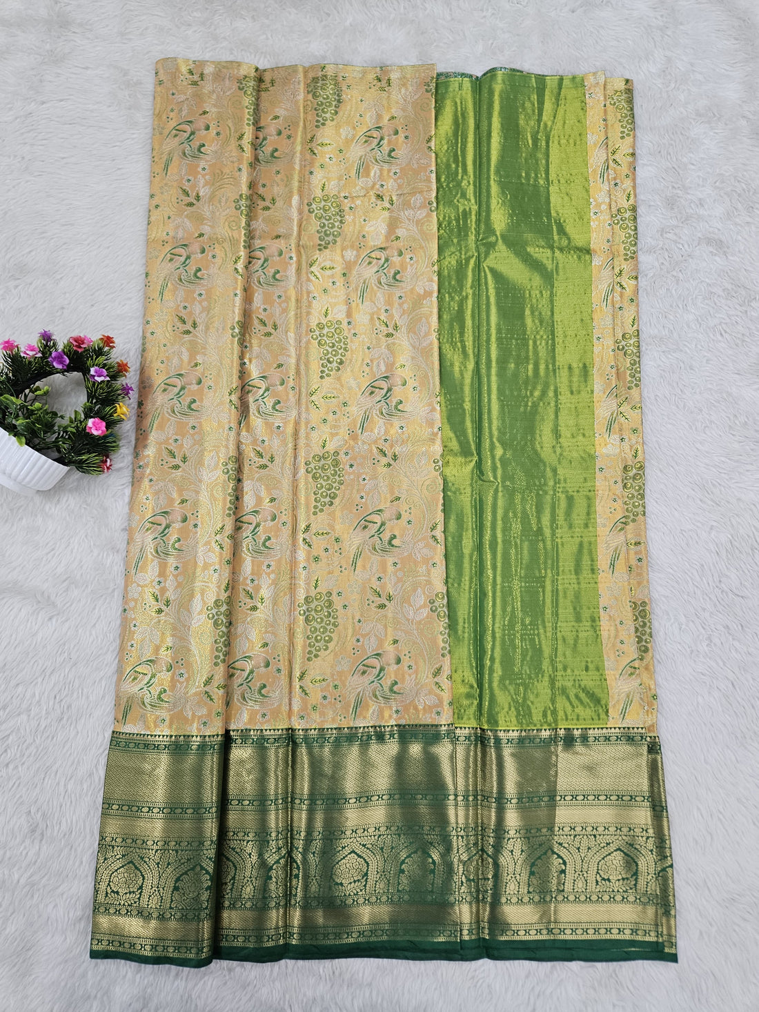 (10+ Year) Lehenga – Unstitched (Blouse + Material)