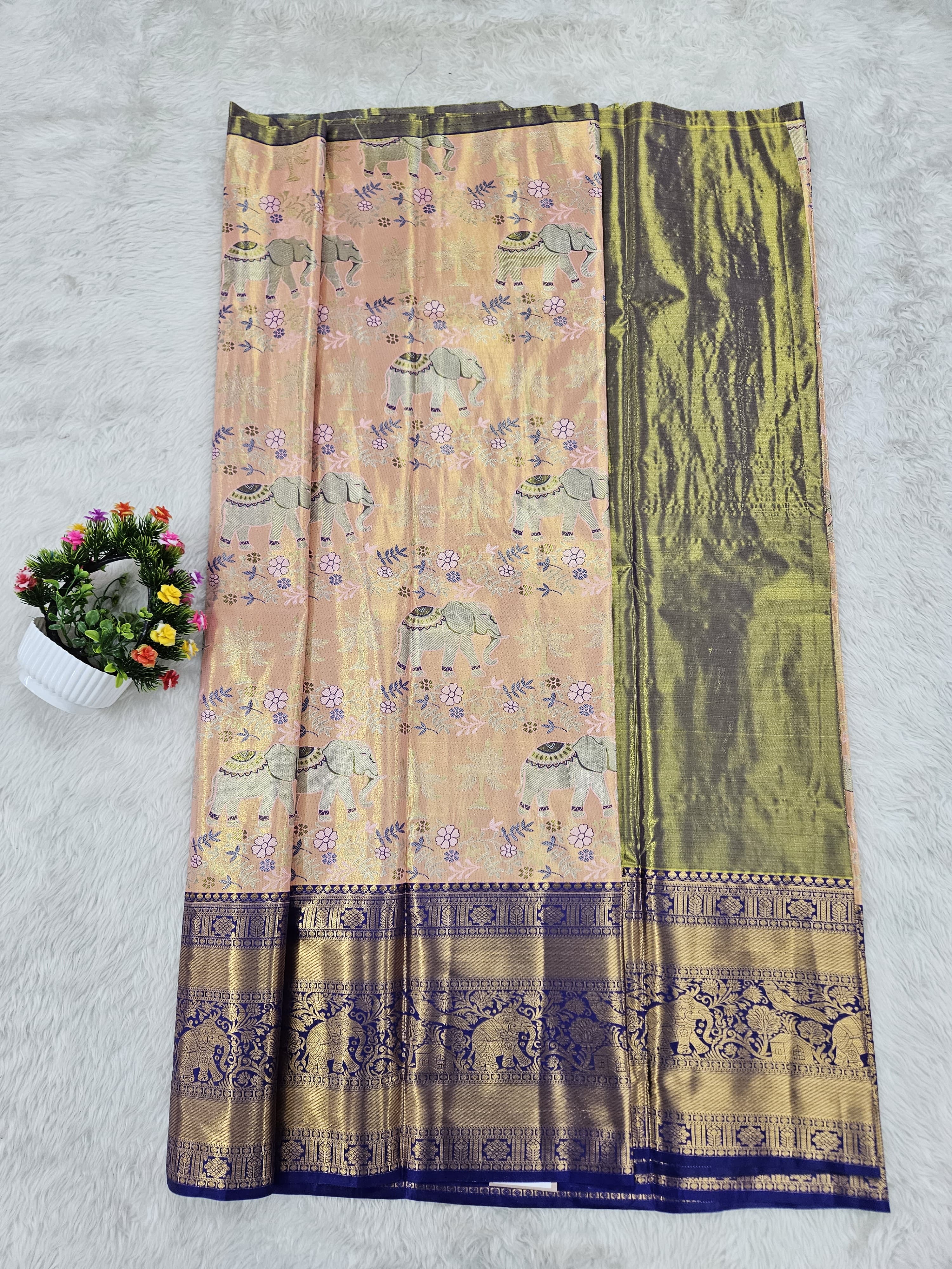 (10+ Year) Lehenga – Unstitched (Blouse + Material)