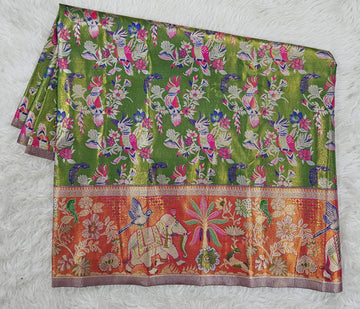 (2–5  Year) Lehenga – Unstitched (Blouse + Material)