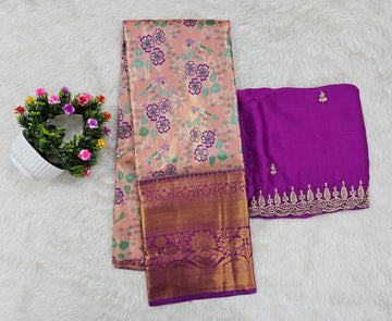 (10+ Year) Lehenga – Unstitched (Blouse + Material)