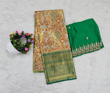 (10+ Year) Lehenga – Unstitched (Blouse + Material)