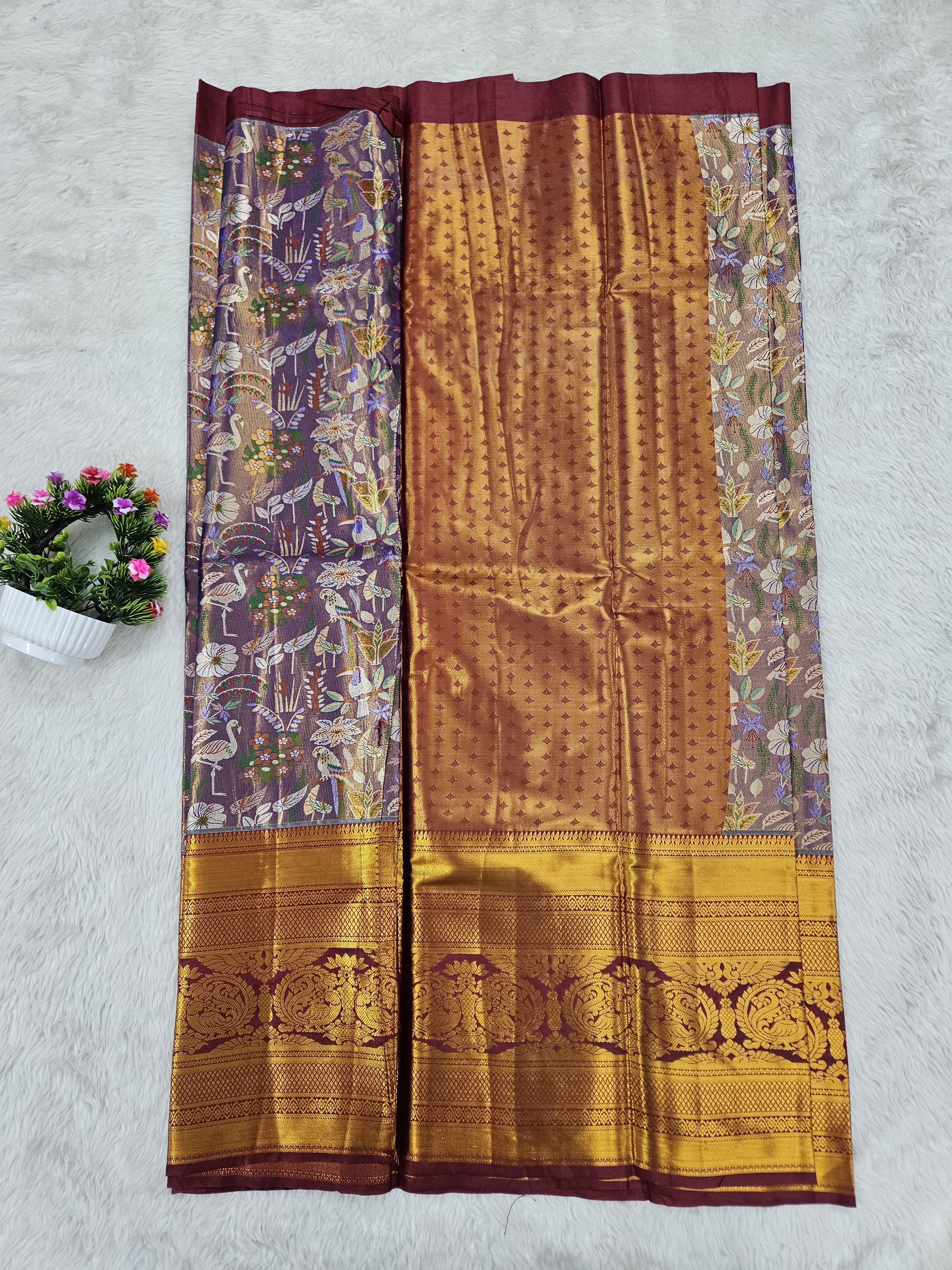 (10+ Year) Lehenga – Unstitched (Blouse + Material)