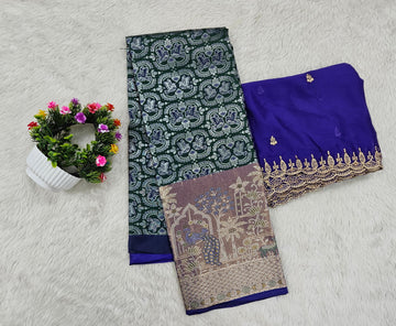 (10+ Year) Lehenga – Unstitched (Blouse + Material)