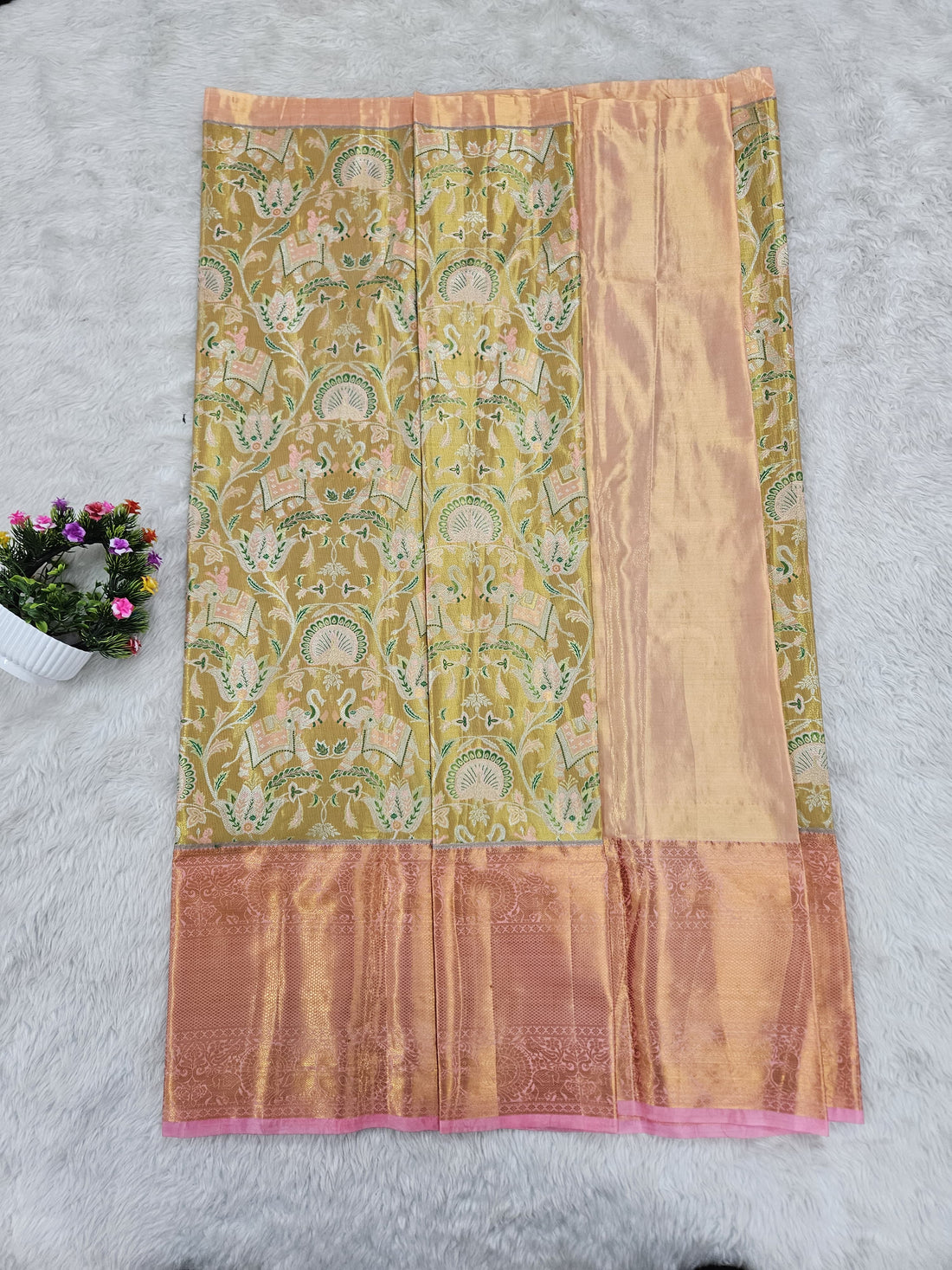 (10+ Year) Lehenga – Unstitched (Blouse + Material)