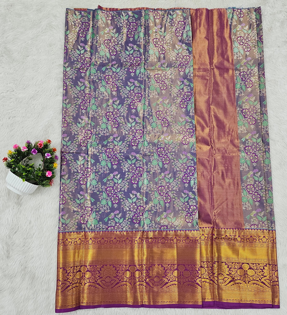 (10+ Year) Lehenga – Unstitched (Blouse + Material)