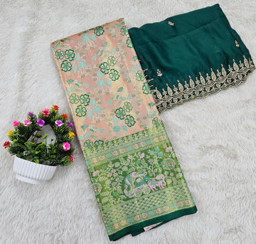 (10+ Year) Lehenga – Unstitched (Blouse + Material)