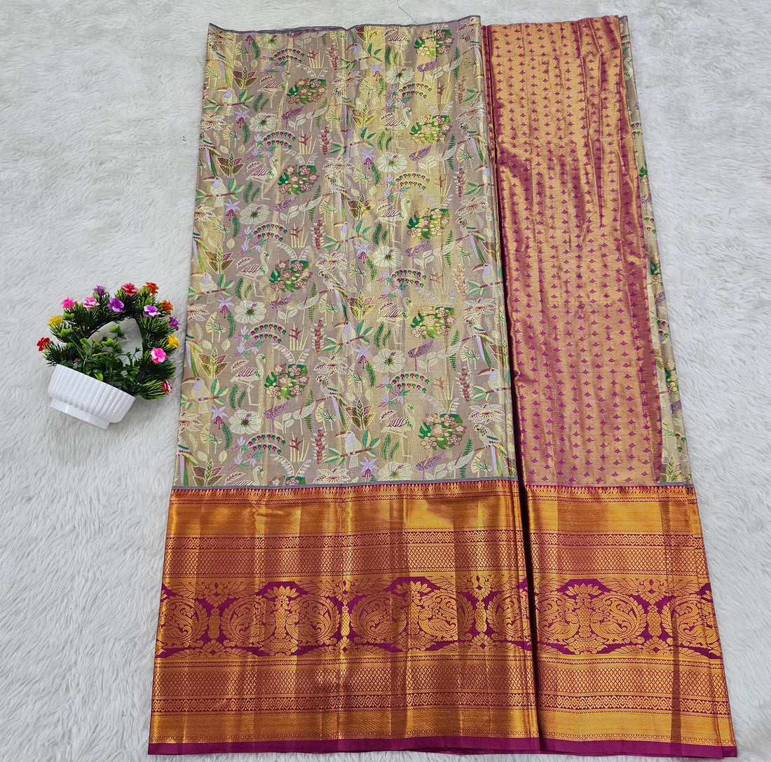 (10+ Year) Lehenga – Unstitched (Blouse + Material)