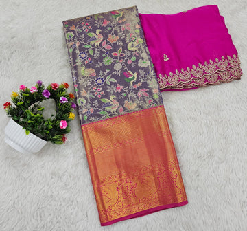 (10+ Year) Lehenga – Unstitched (Blouse + Material)