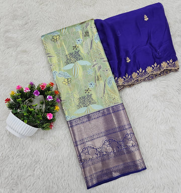 (10+ Year) Lehenga – Unstitched (Blouse + Material)