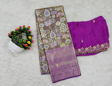 (10+ Year) Lehenga – Unstitched (Blouse + Material)