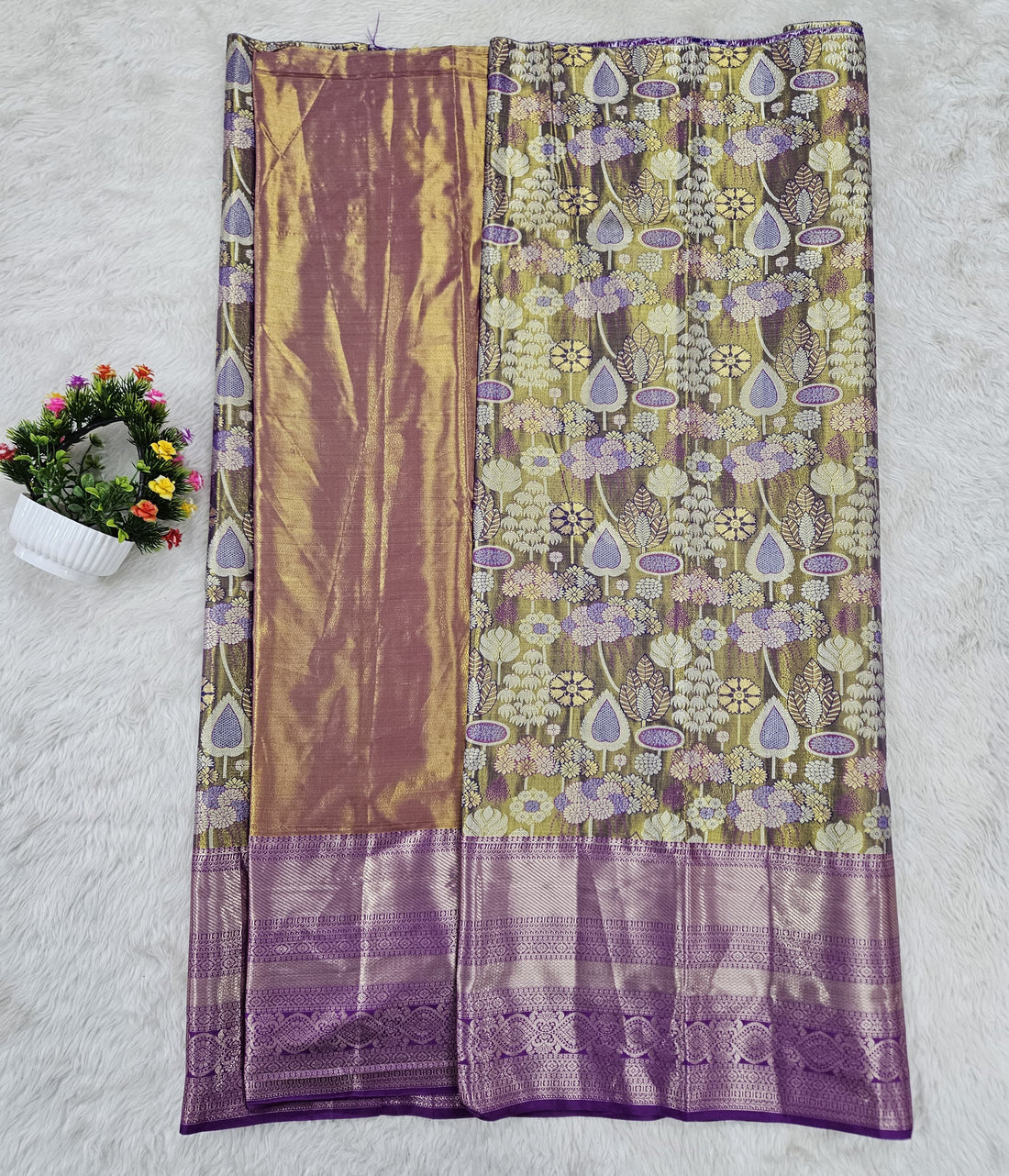 (10+ Year) Lehenga – Unstitched (Blouse + Material)