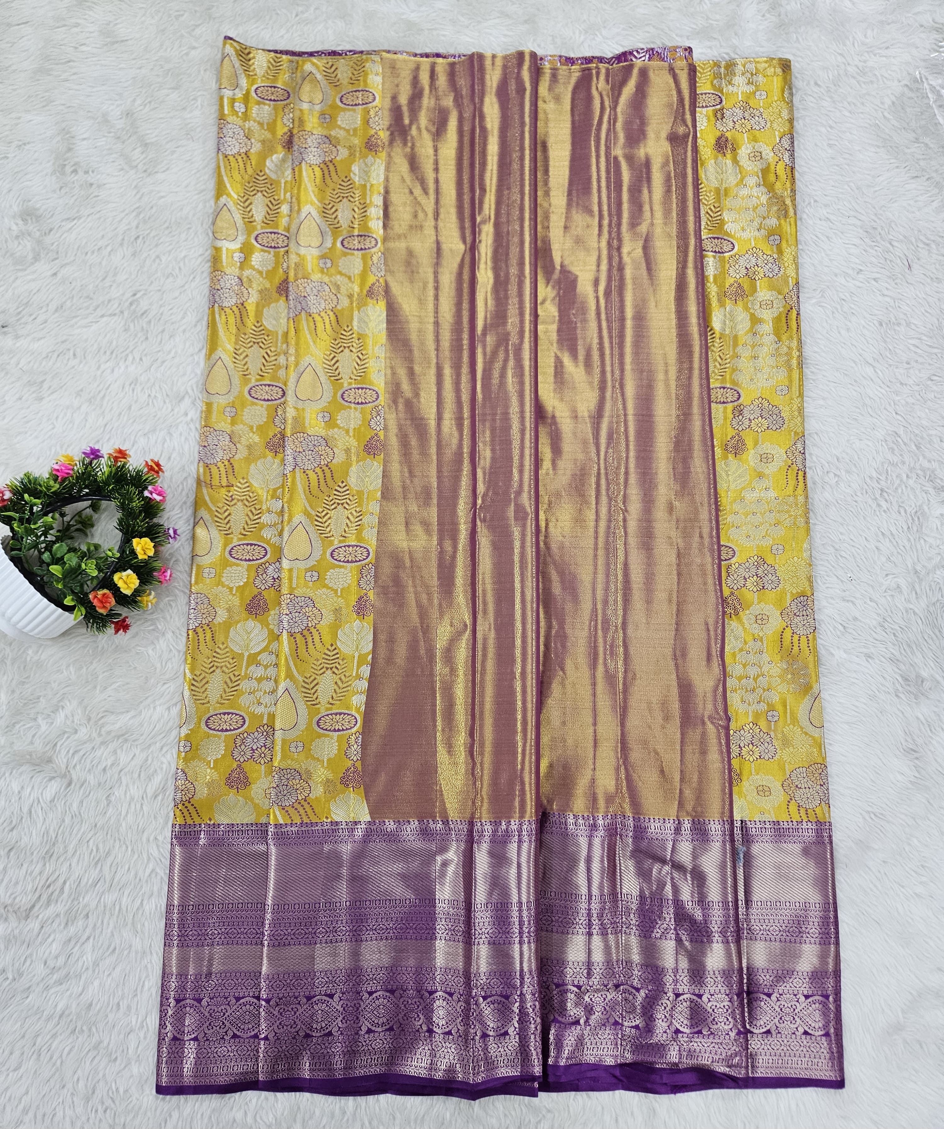 (10+ Year) Lehenga – Unstitched (Blouse + Material)