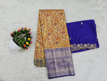 (10+ Year) Lehenga – Unstitched (Blouse + Material)