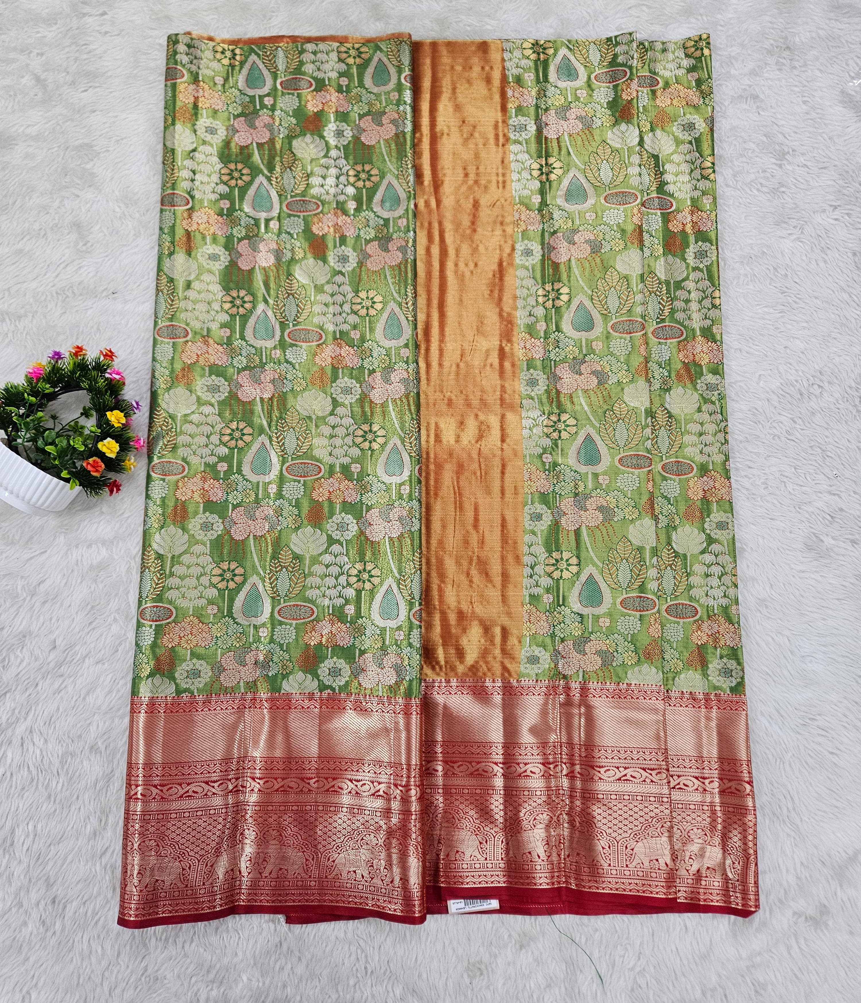 (10+ Year) Lehenga – Unstitched (Blouse + Material)