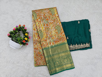 (10+ Year) Lehenga – Unstitched (Blouse + Material)