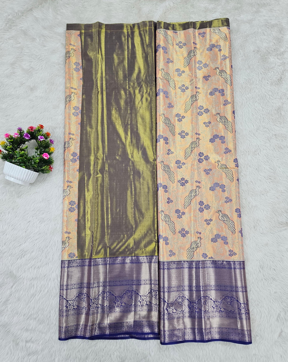 (10+ Year) Lehenga – Unstitched (Blouse + Material)