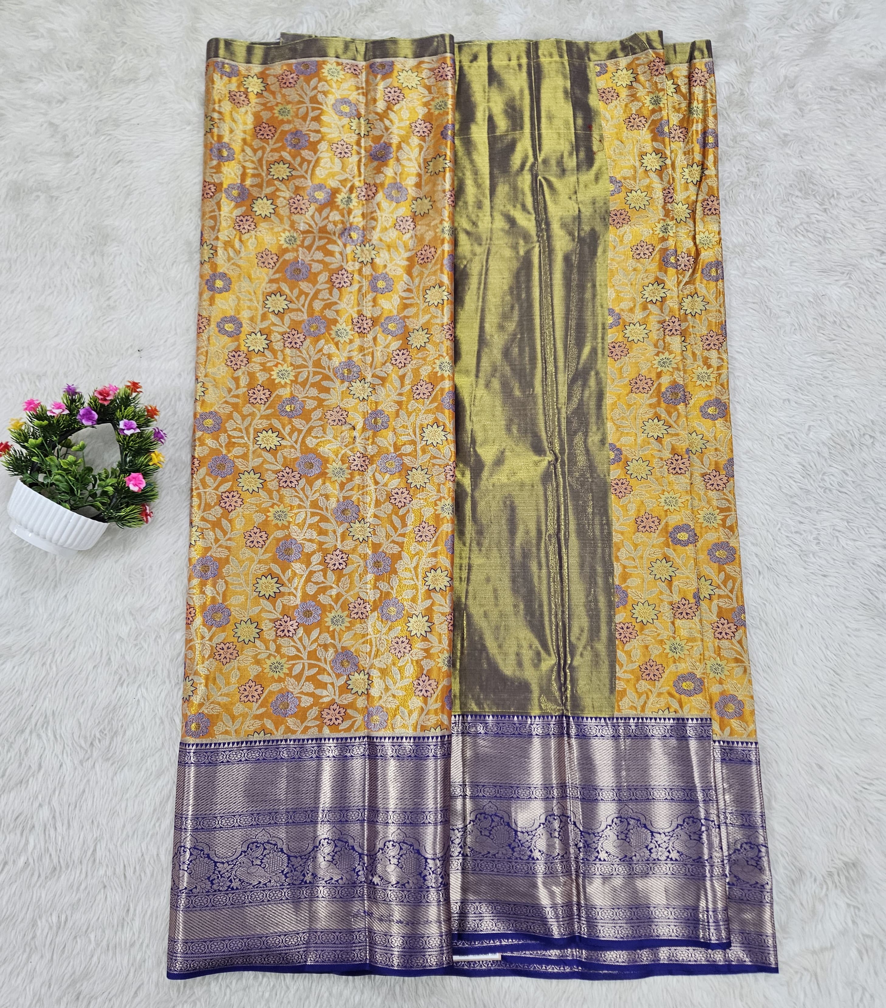 (10+ Year) Lehenga – Unstitched (Blouse + Material)