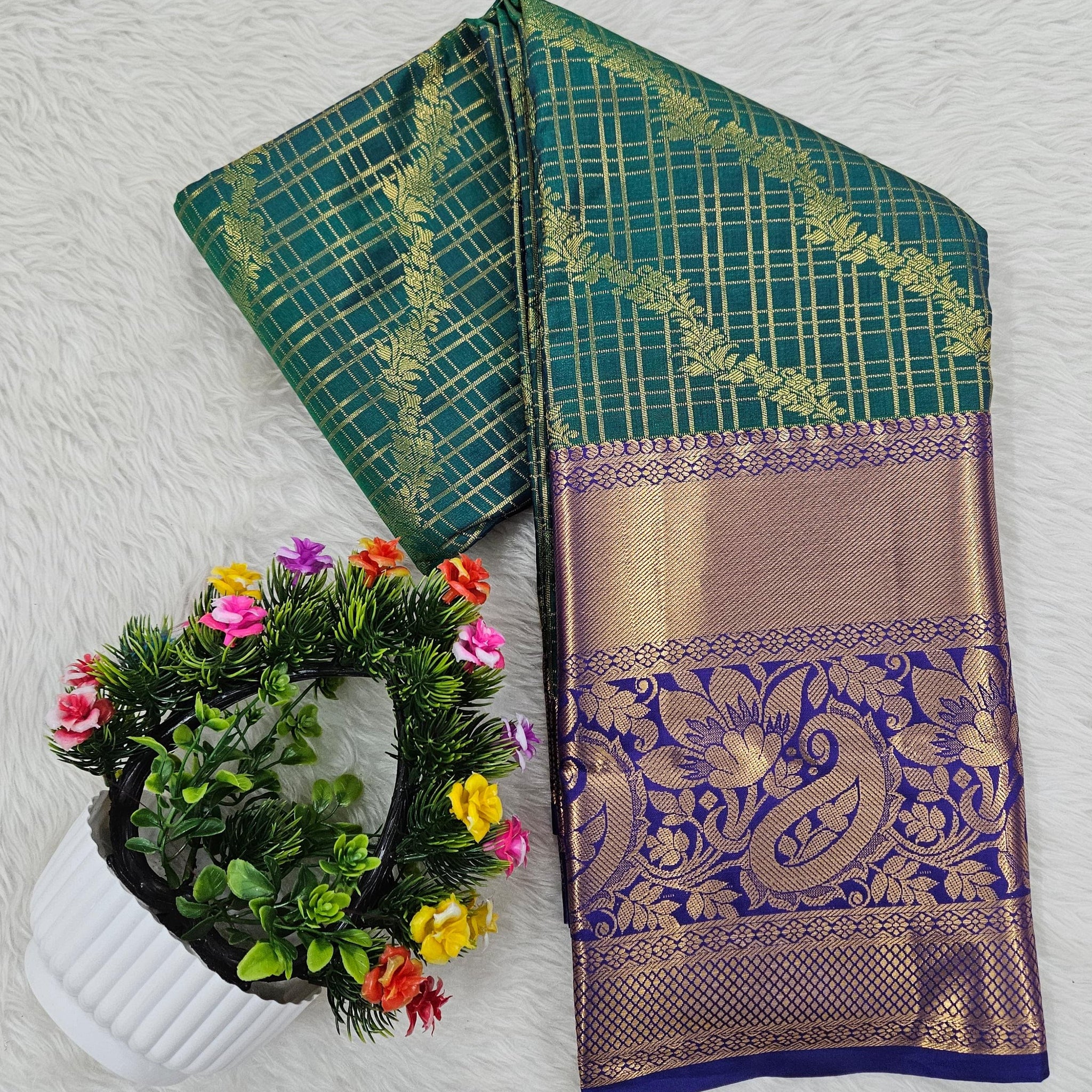Semi Kanchipattu Kalanjali Saree