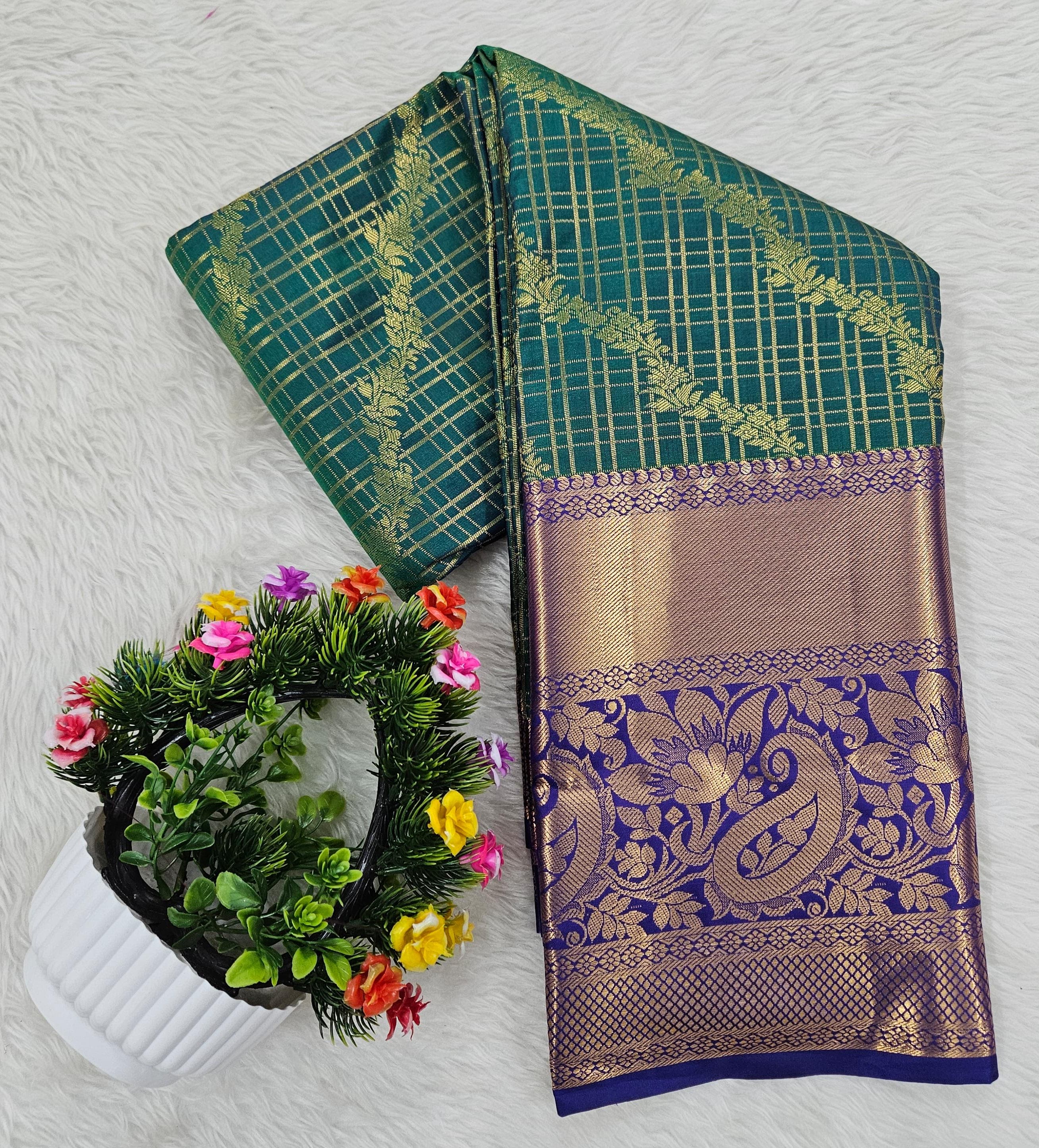 Semi Kanchipattu Kalanjali Saree