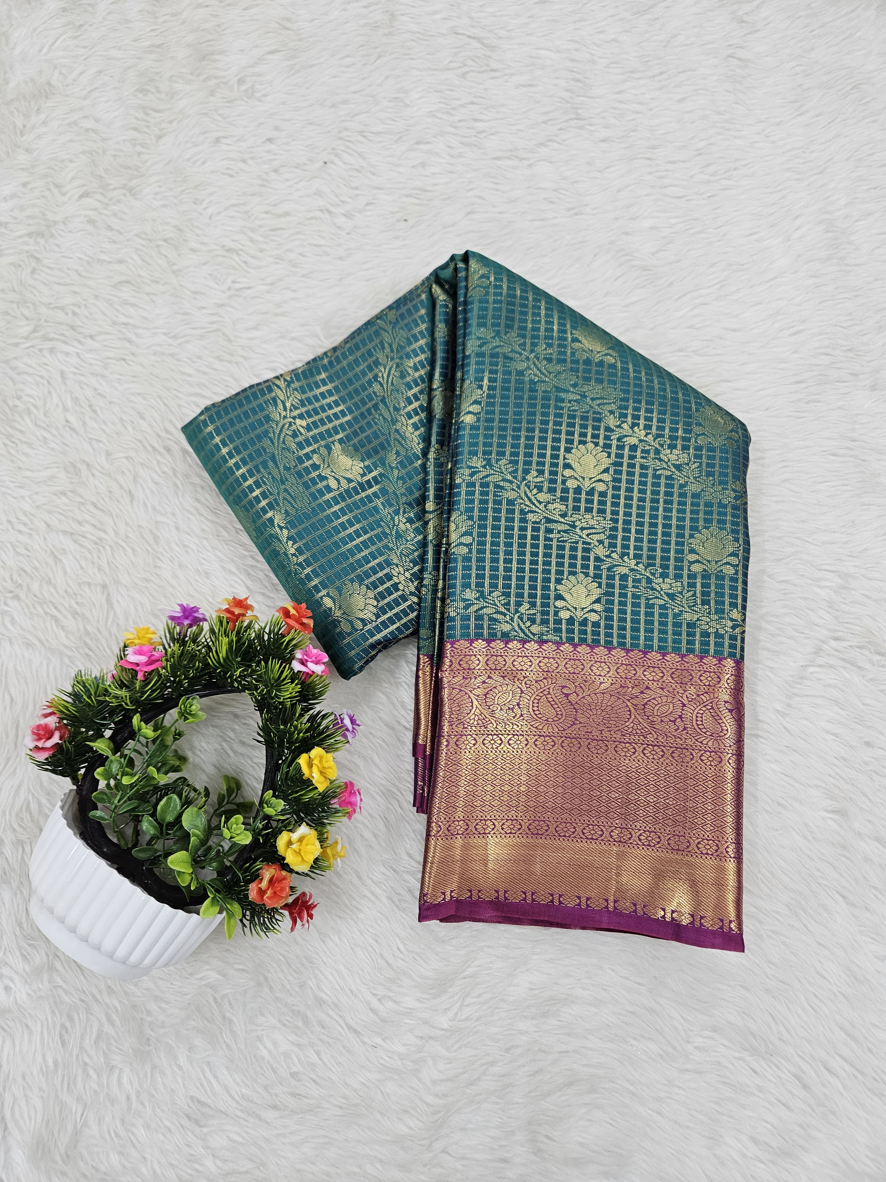 Semi Kanchipattu Kalanjali Saree