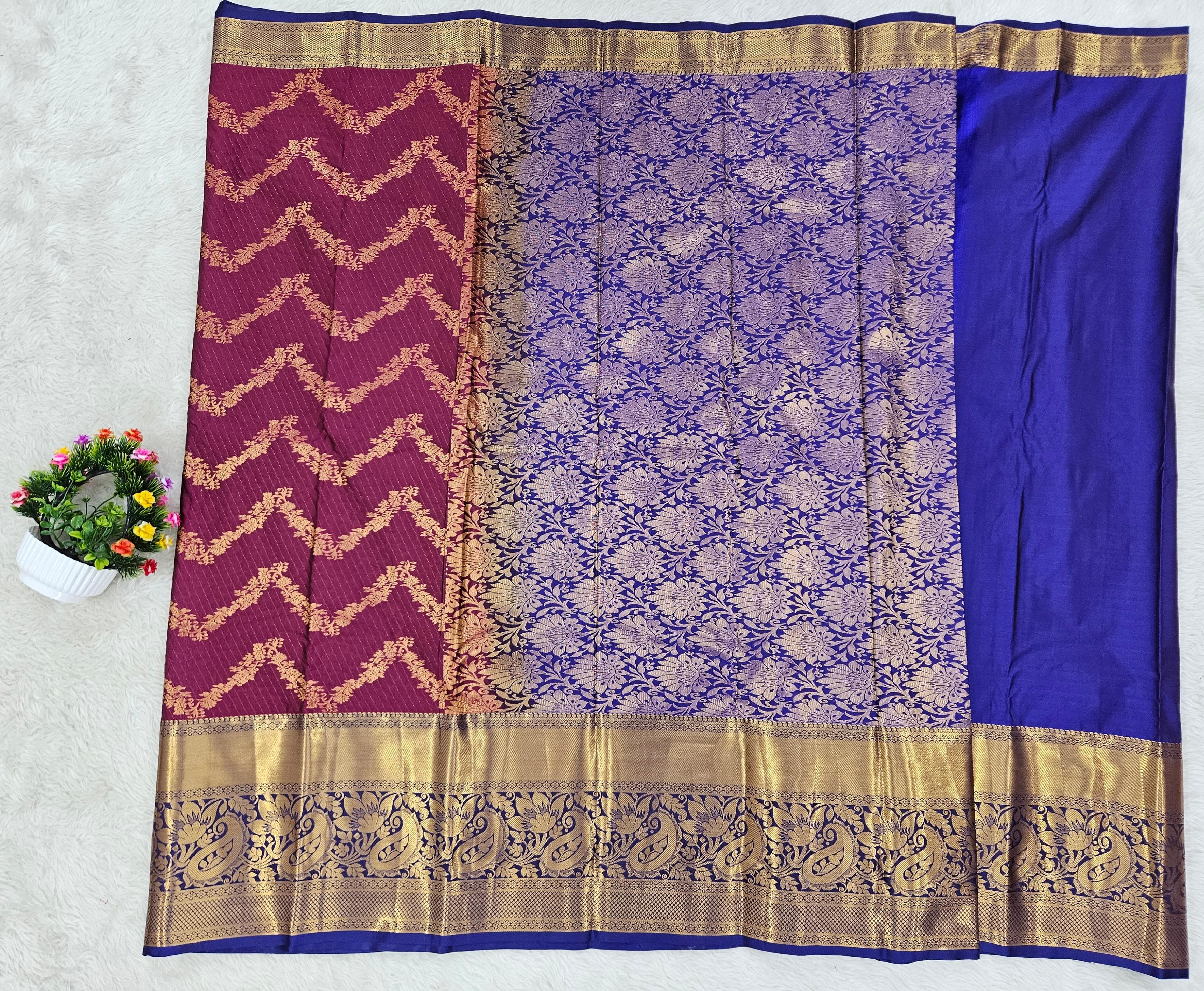 Semi Kanchipattu Kalanjali Saree