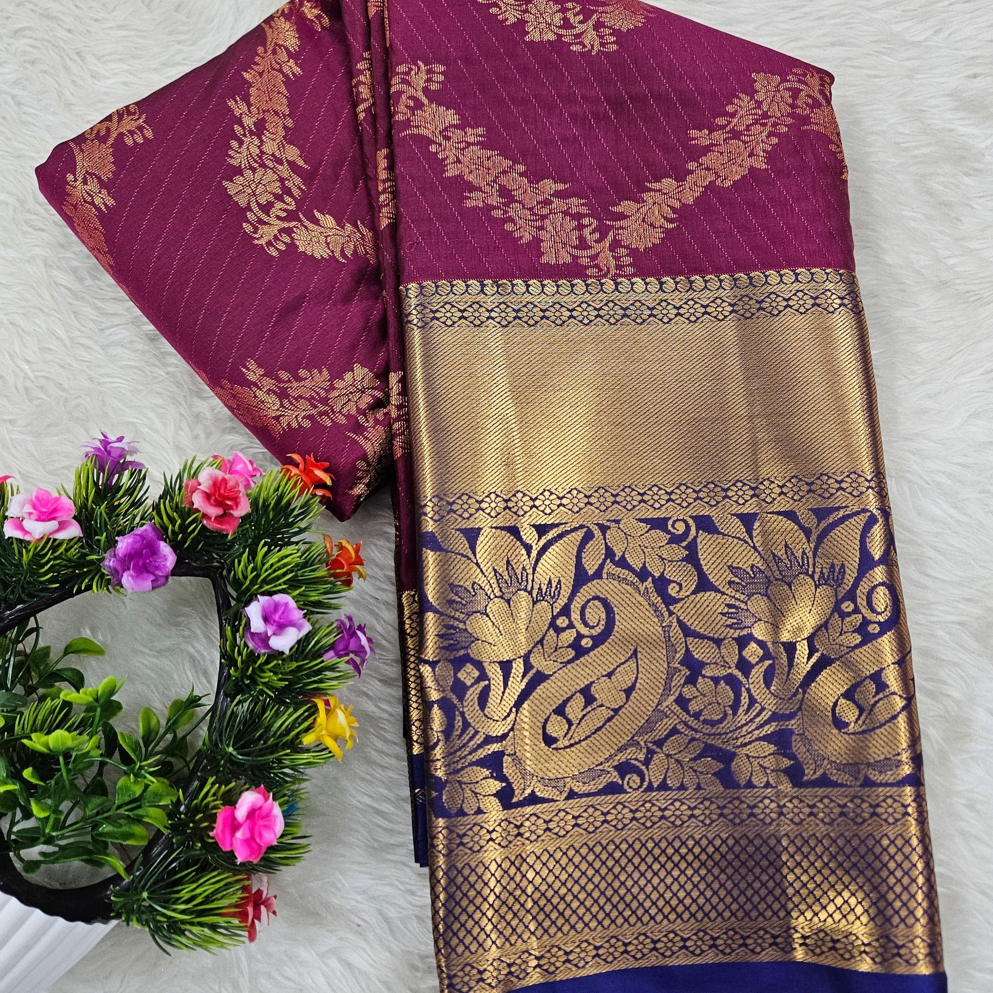 Semi Kanchipattu Kalanjali Saree
