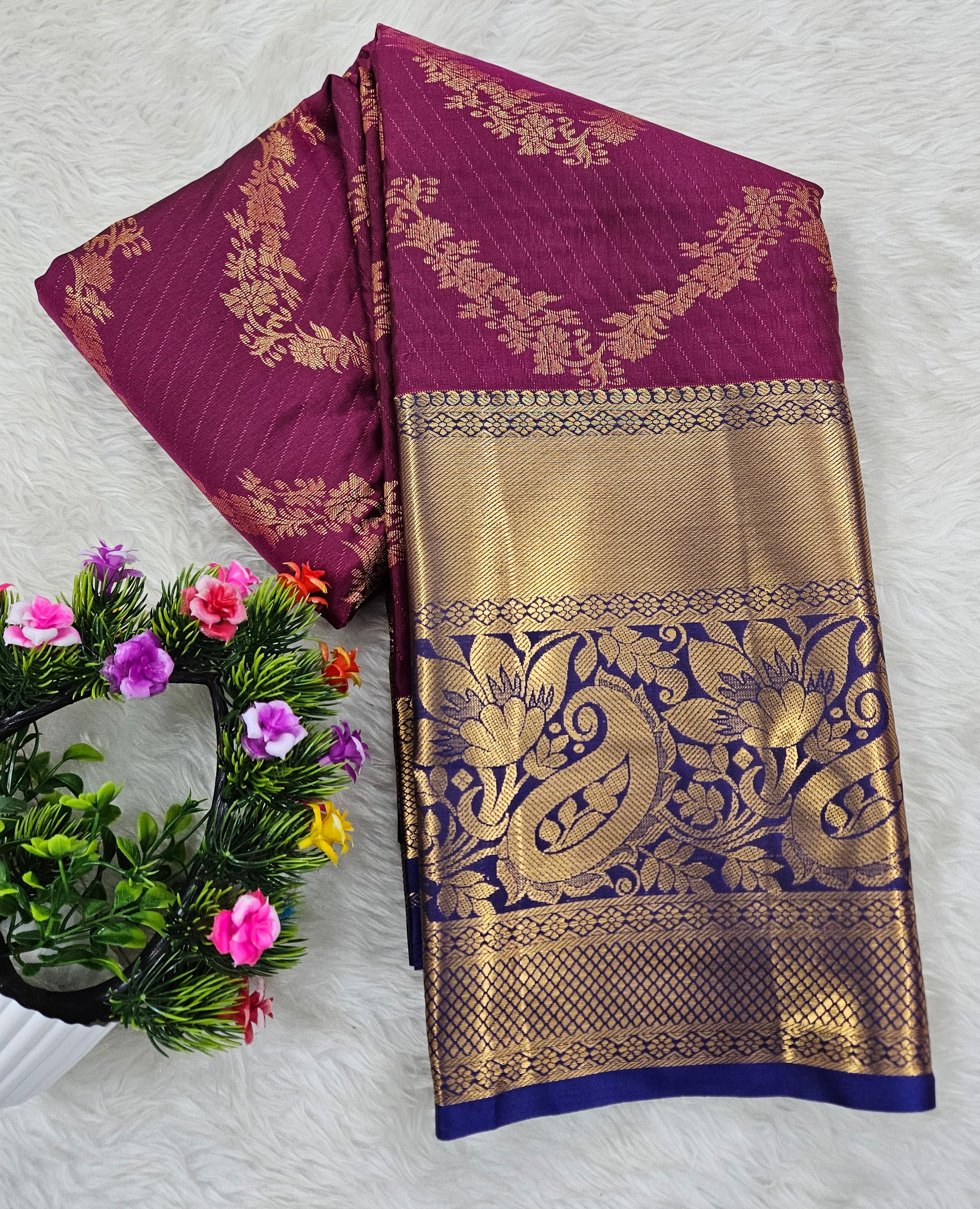 Semi Kanchipattu Kalanjali Saree