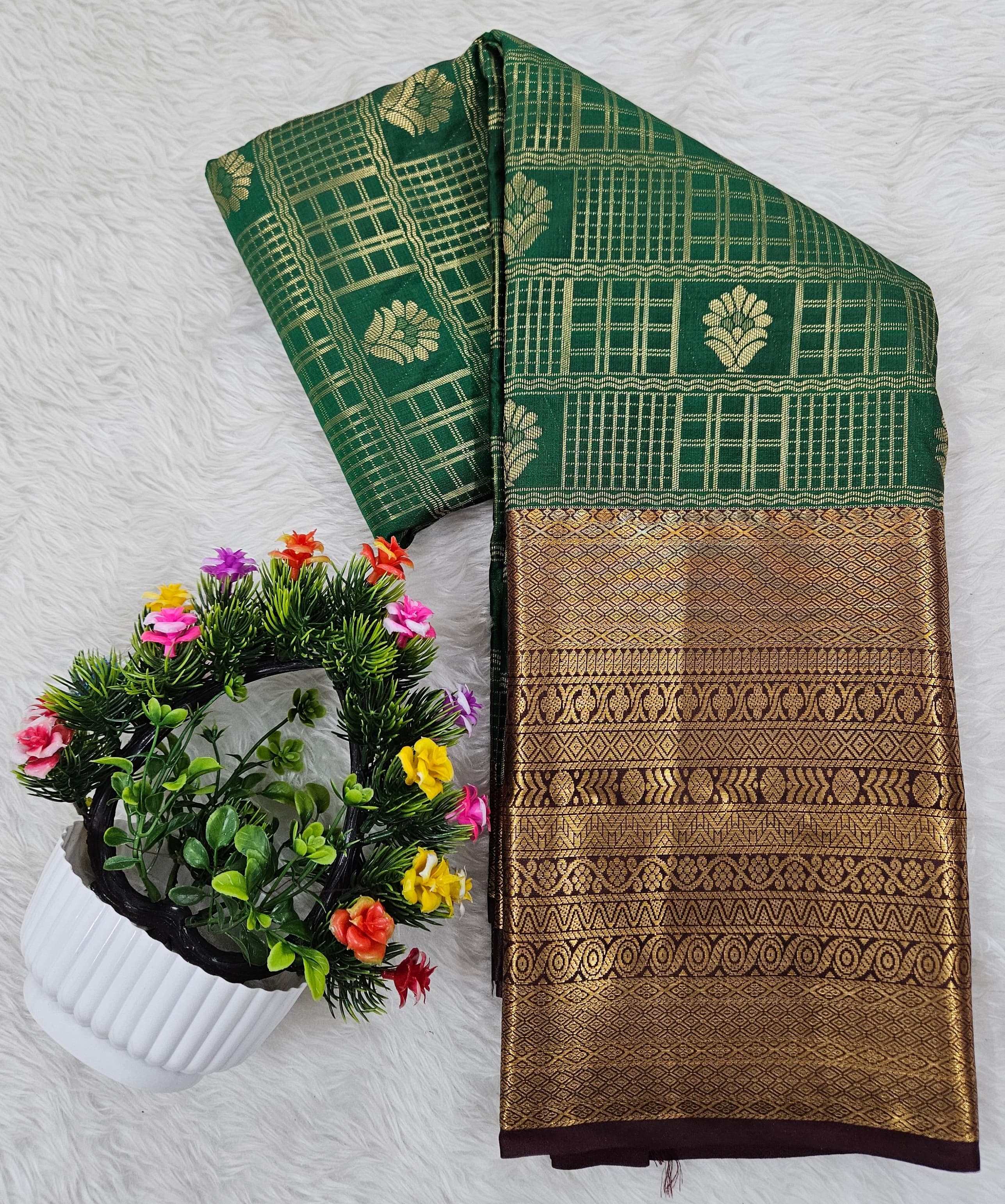 Semi Kanchipattu Kalanjali Saree