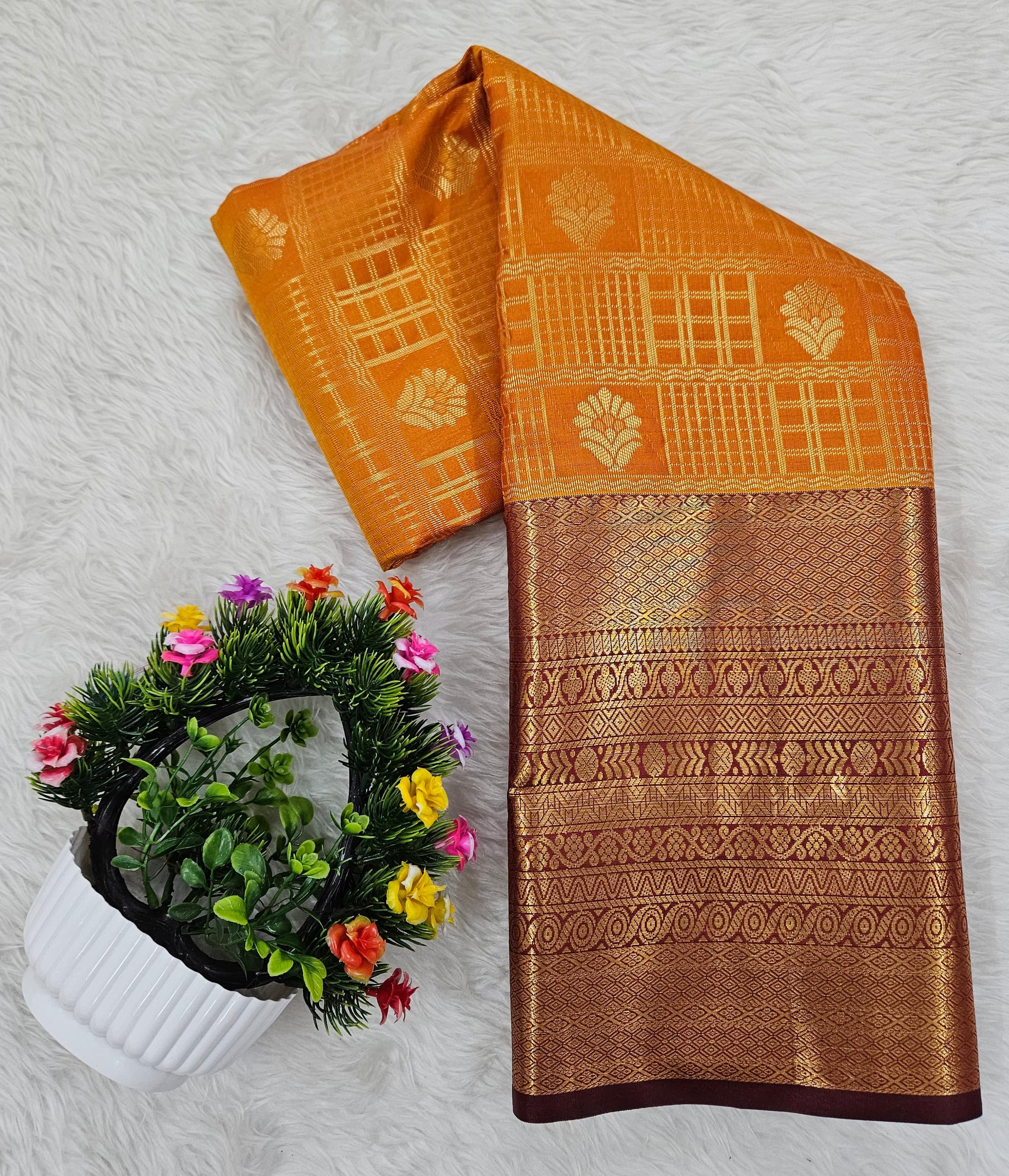 Semi Kanchipattu Kalanjali Saree