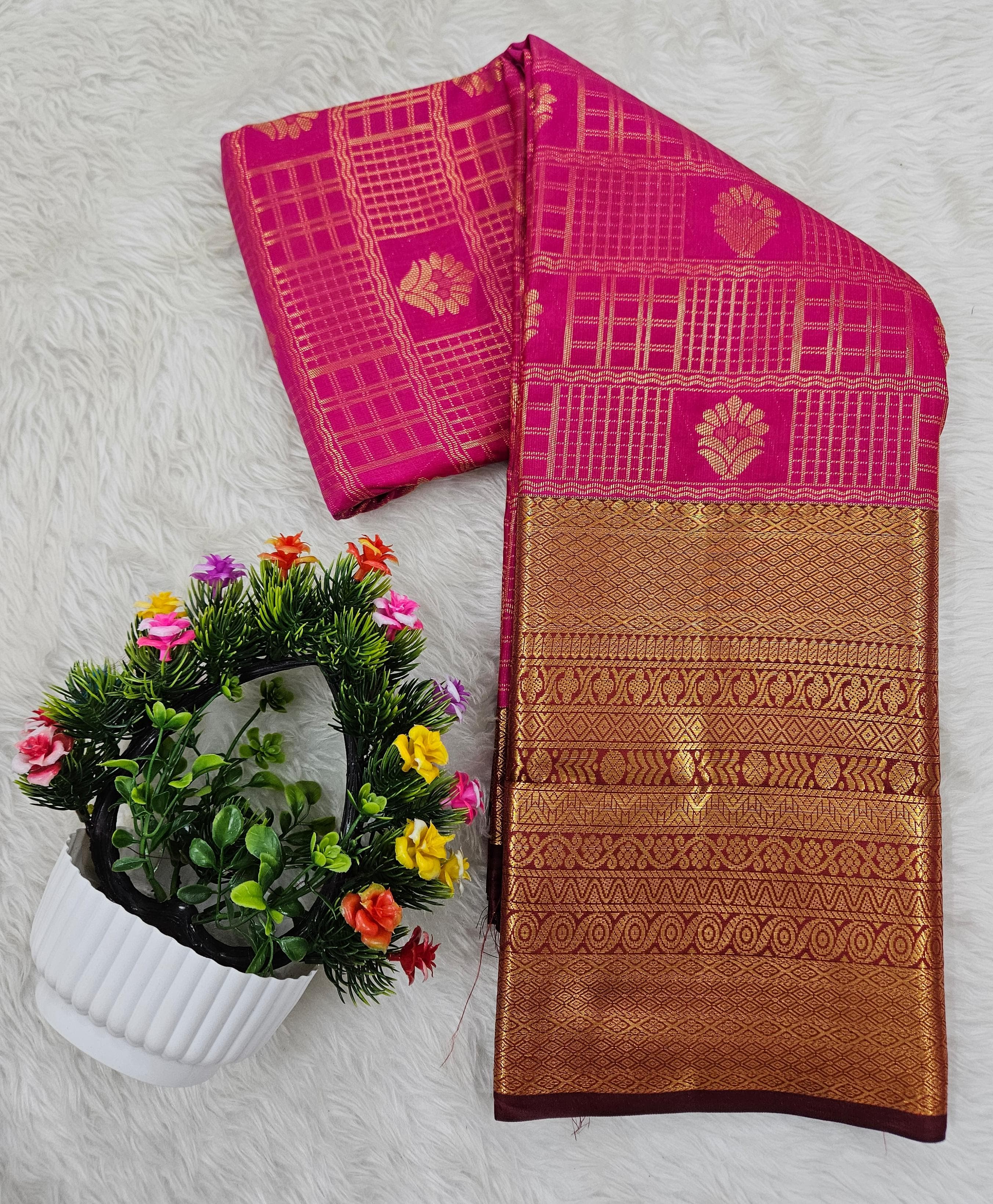 Semi Kanchipattu Kalanjali Saree