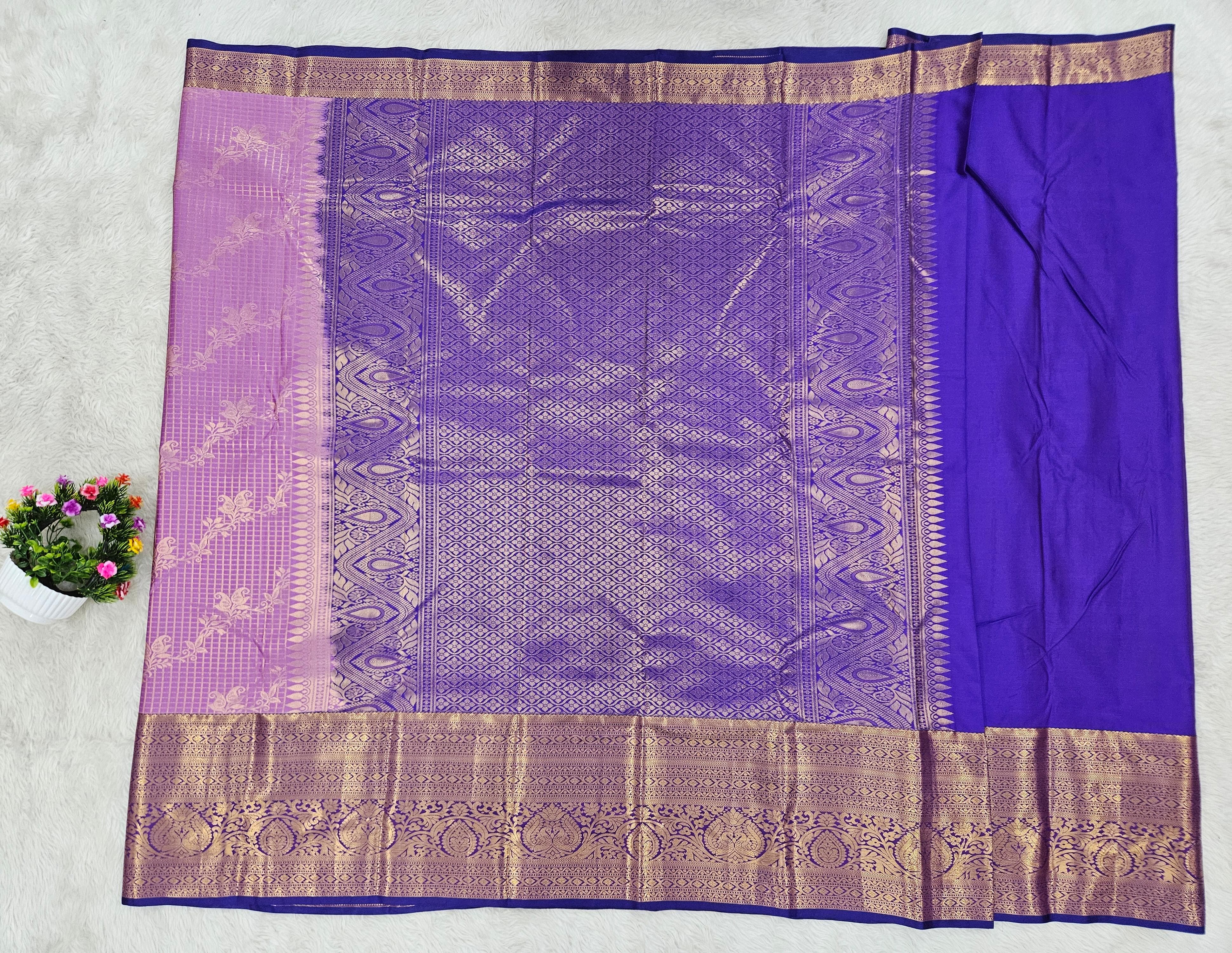 Semi Kanchipattu Kalanjali Saree
