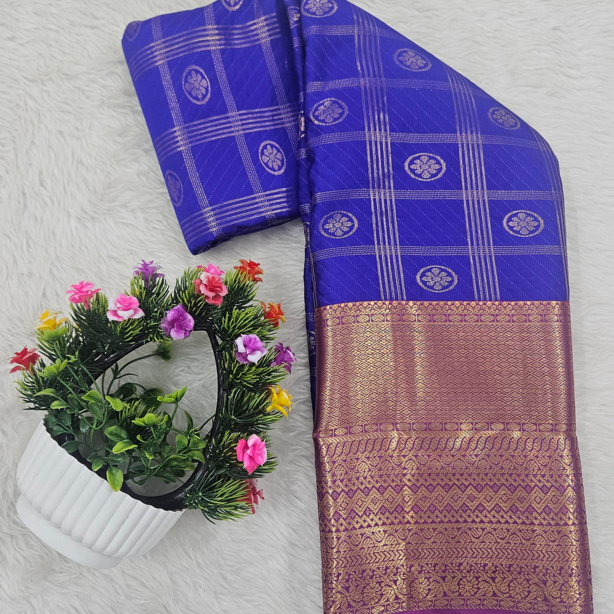 Semi Kanchipattu Kalanjali Saree