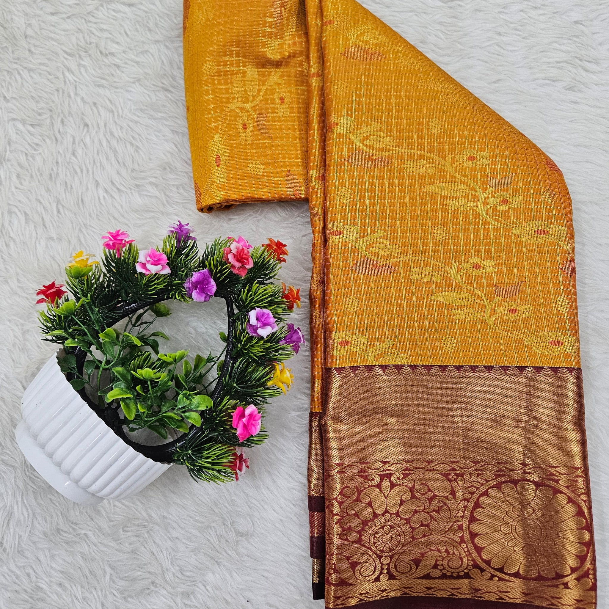 Semi Kanchipattu Kalanjali Saree