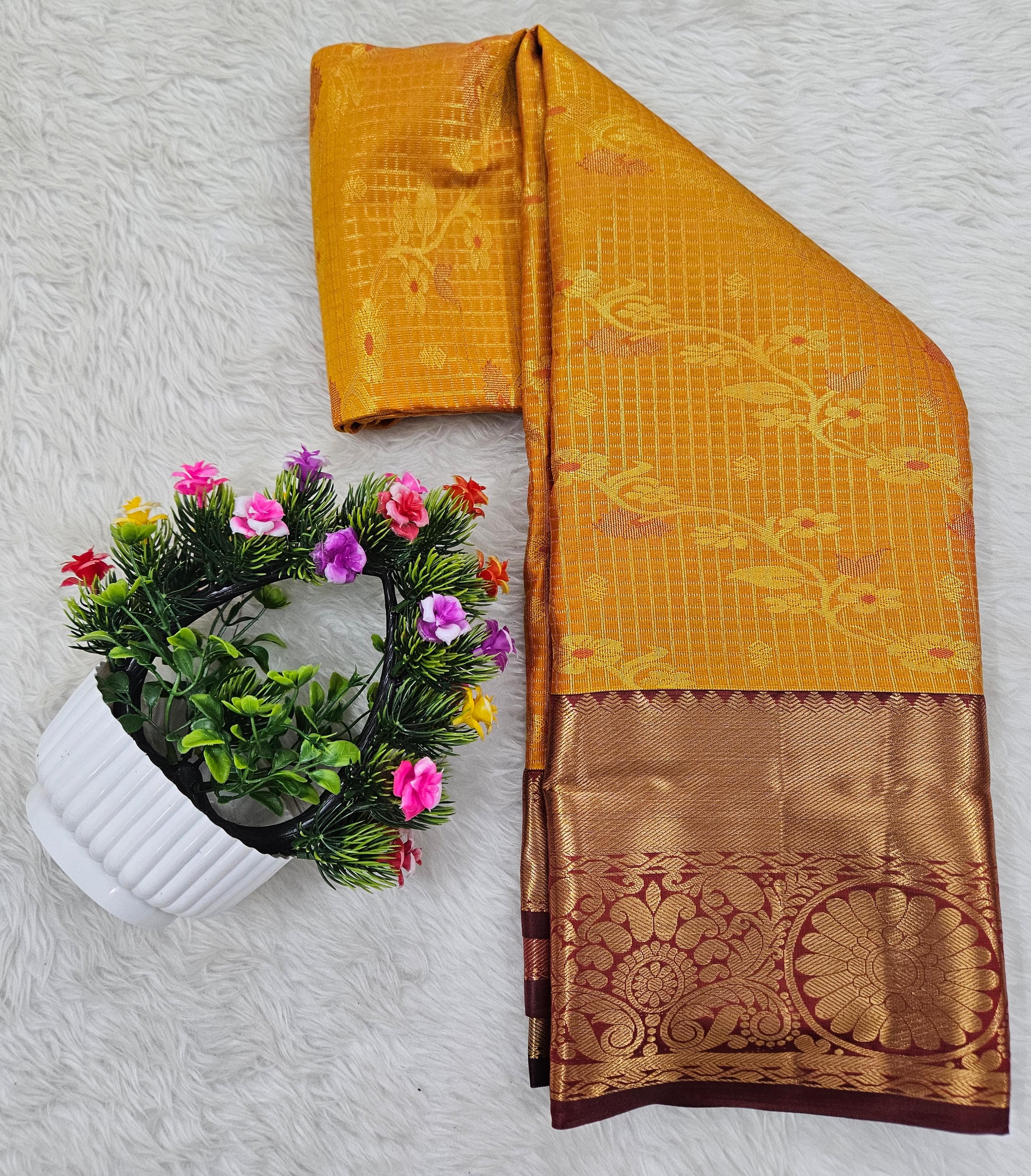 Semi Kanchipattu Kalanjali Saree