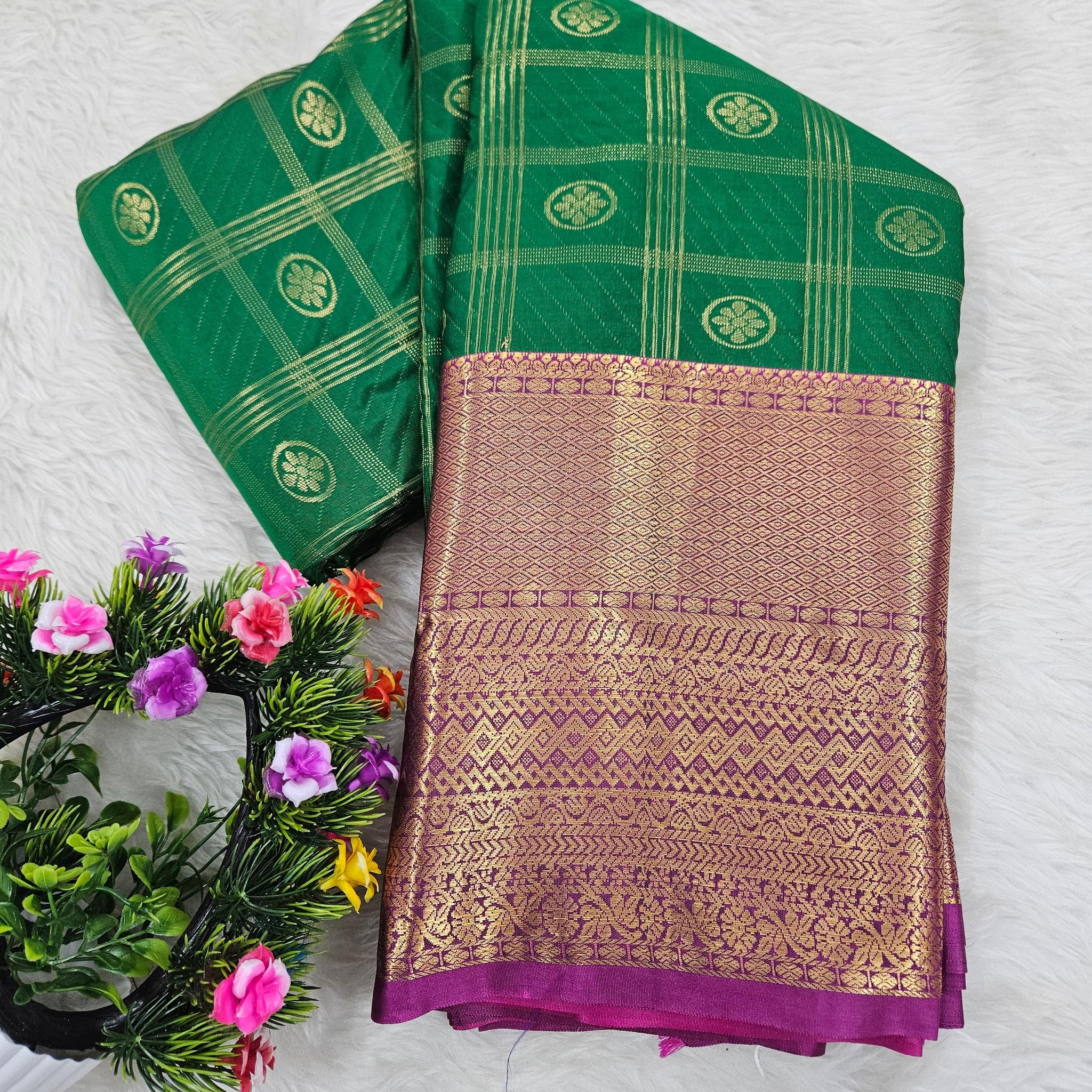 Semi Kanchipattu Kalanjali Saree