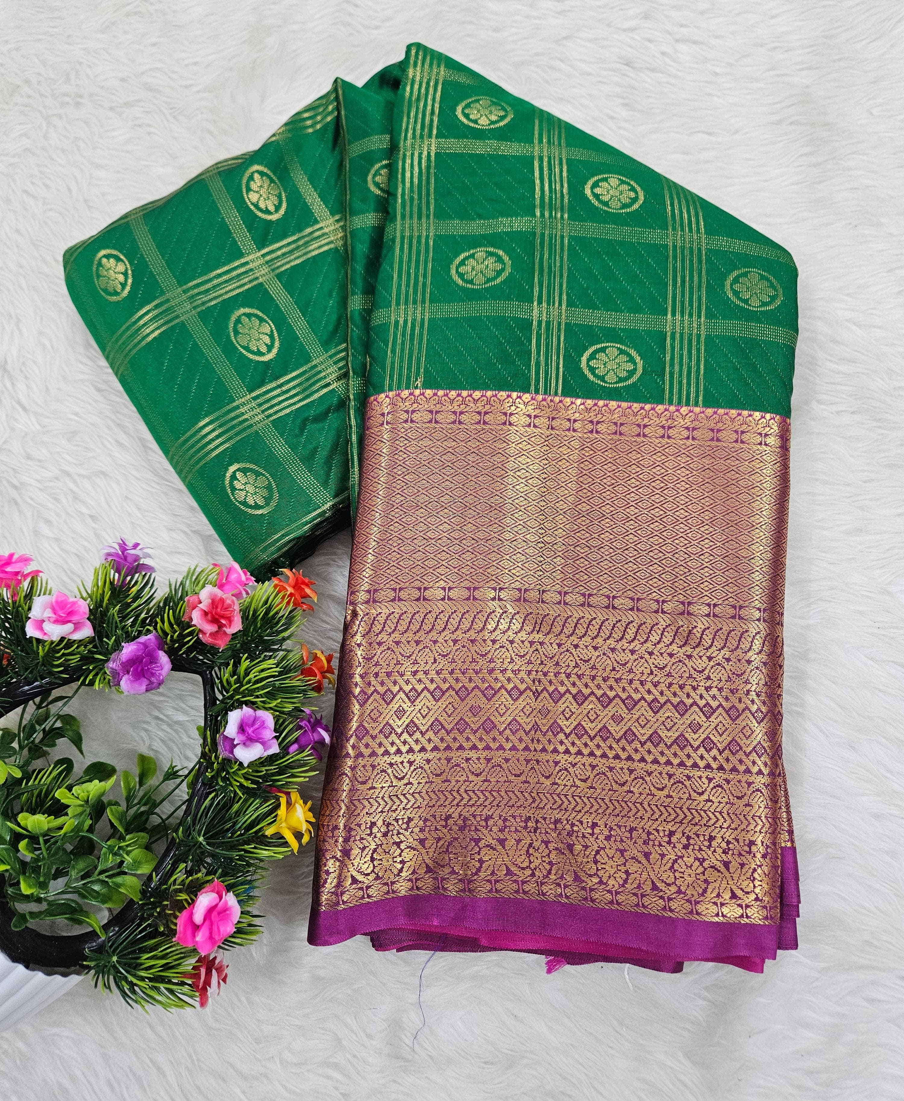 Semi Kanchipattu Kalanjali Saree