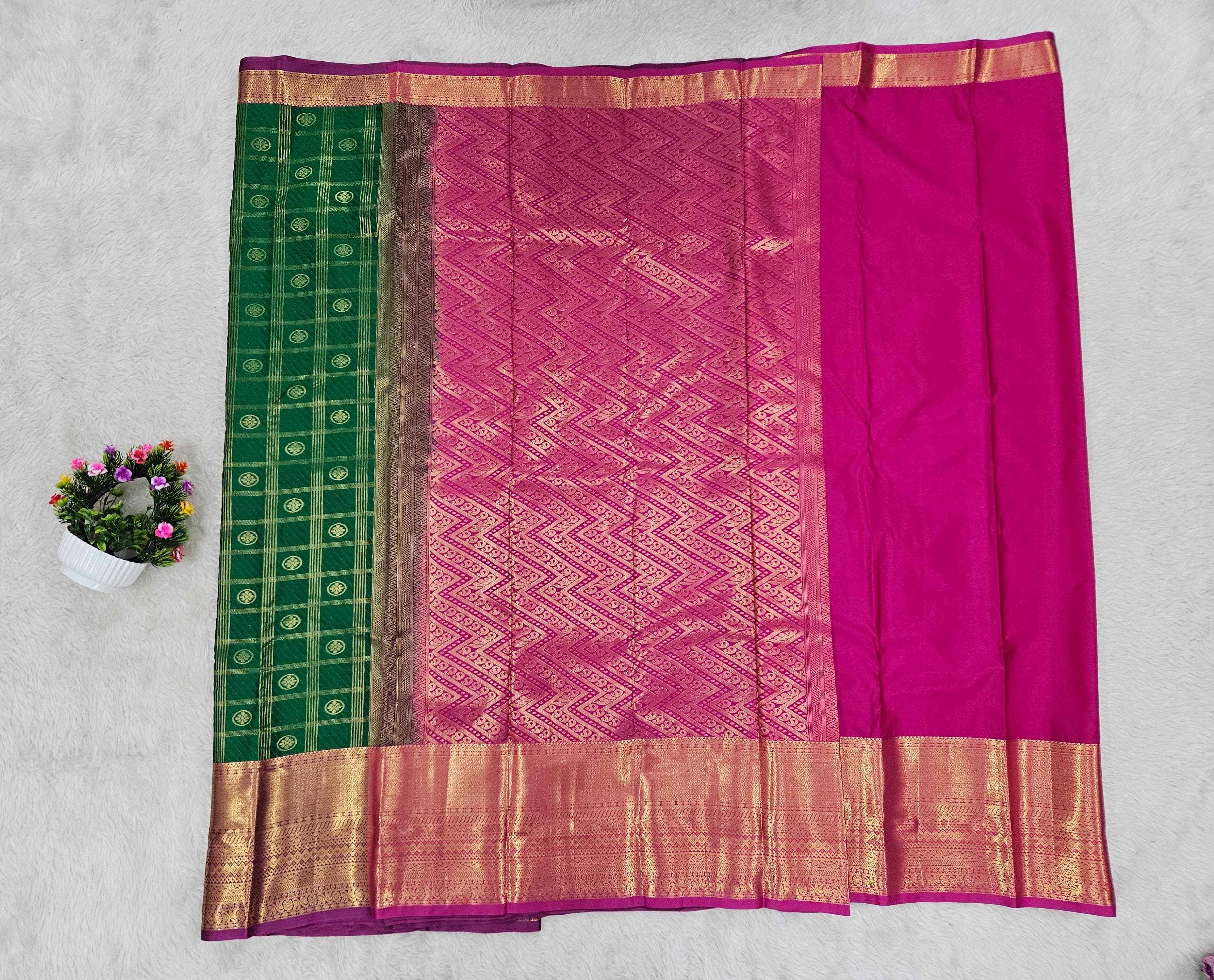 Semi Kanchipattu Kalanjali Saree