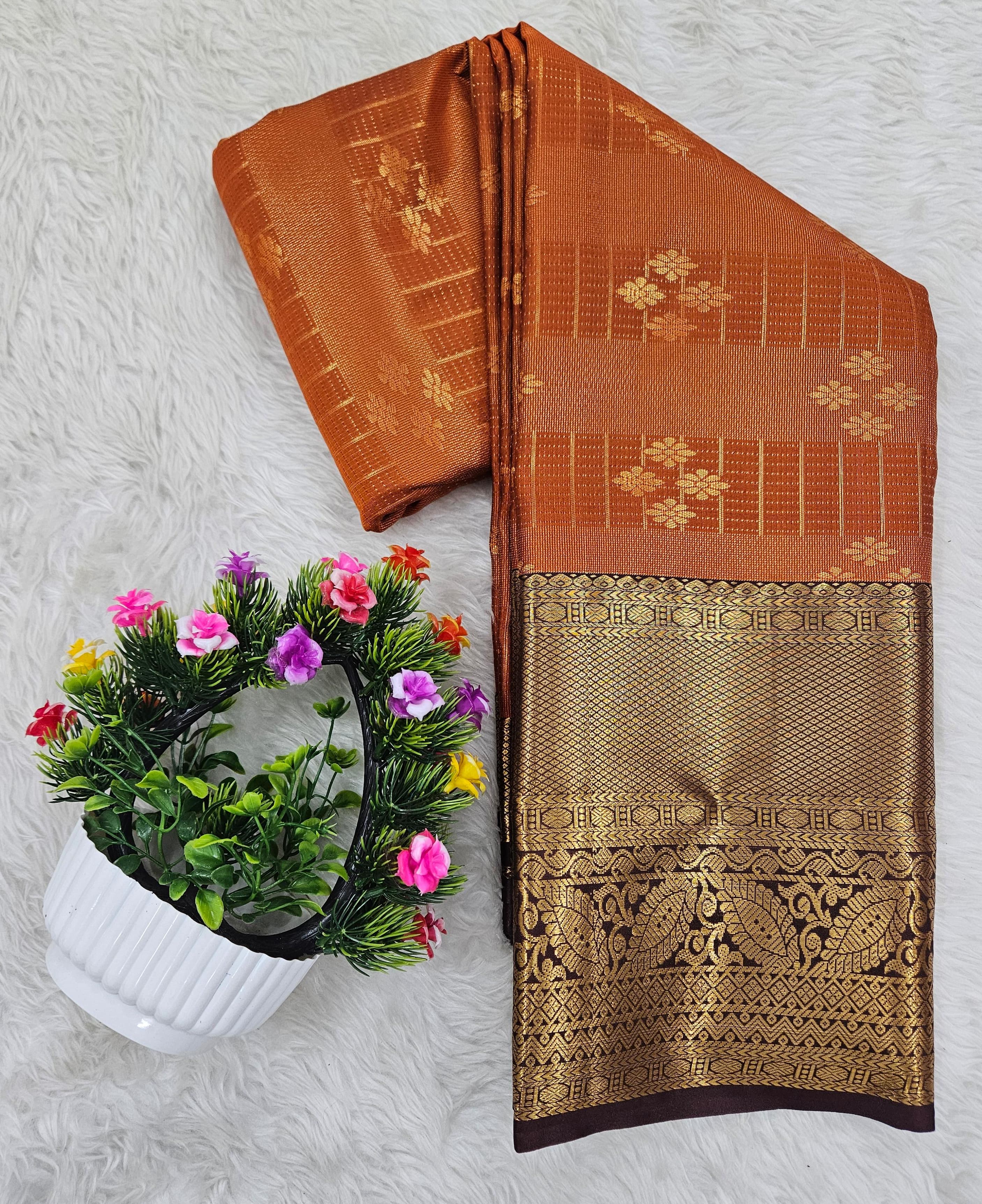 Semi Kanchipattu Kalanjali Saree