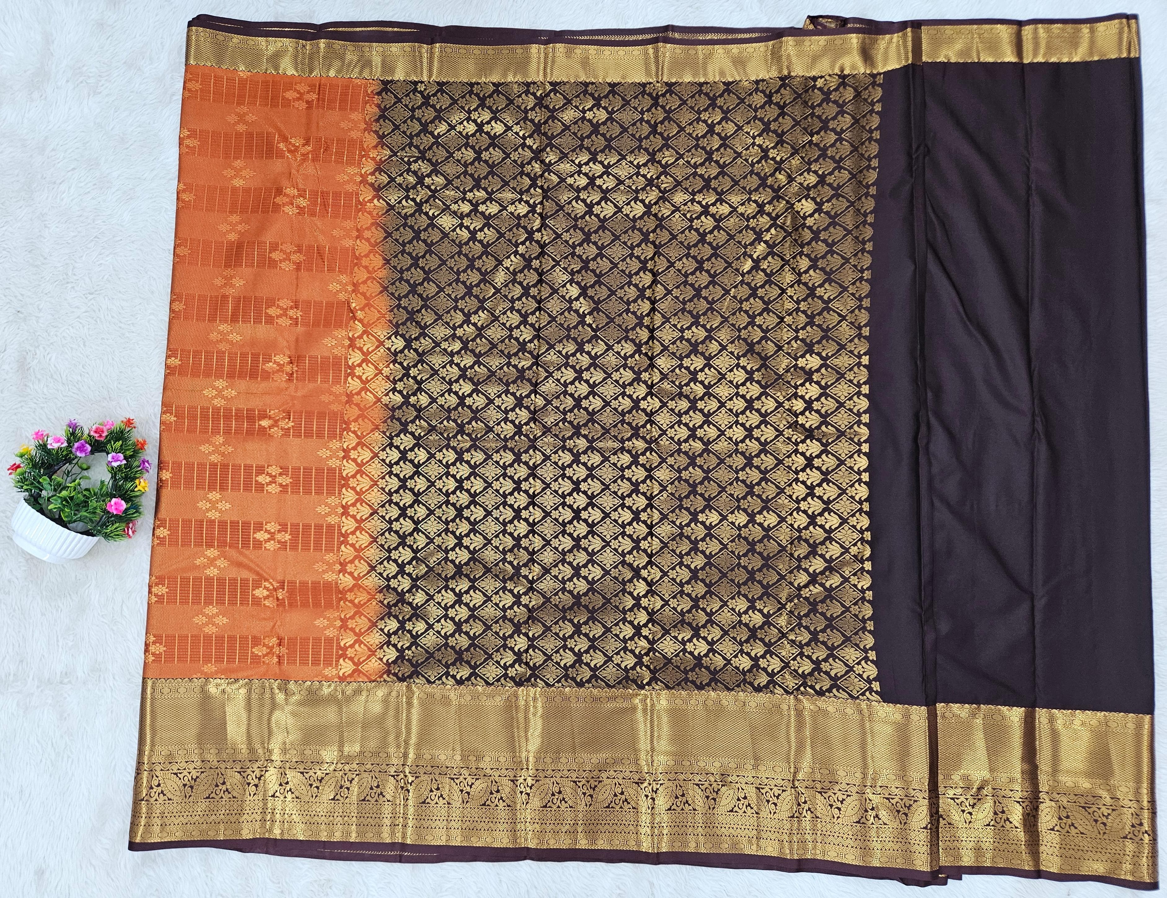 Semi Kanchipattu Kalanjali Saree