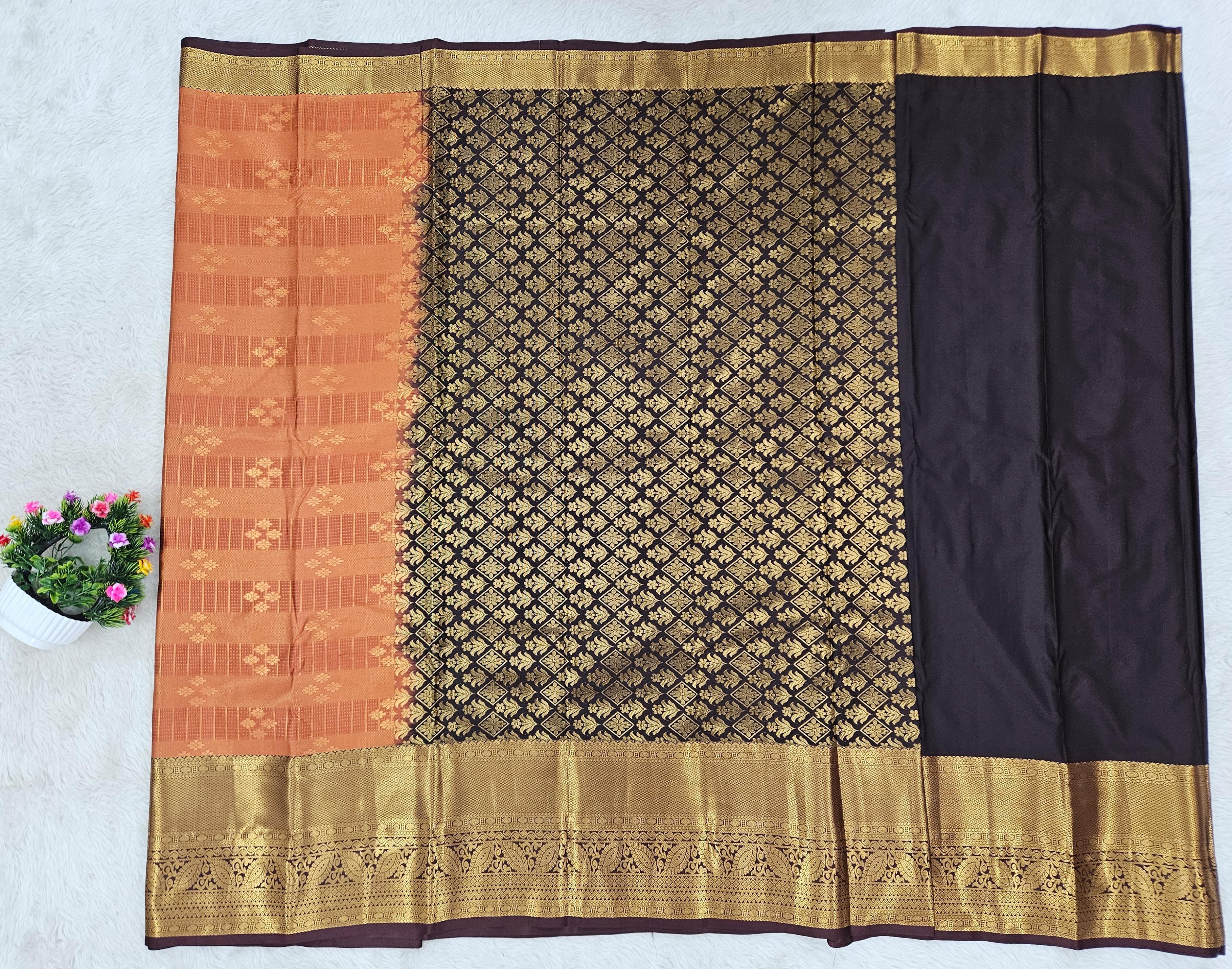 Semi Kanchipattu Kalanjali Saree