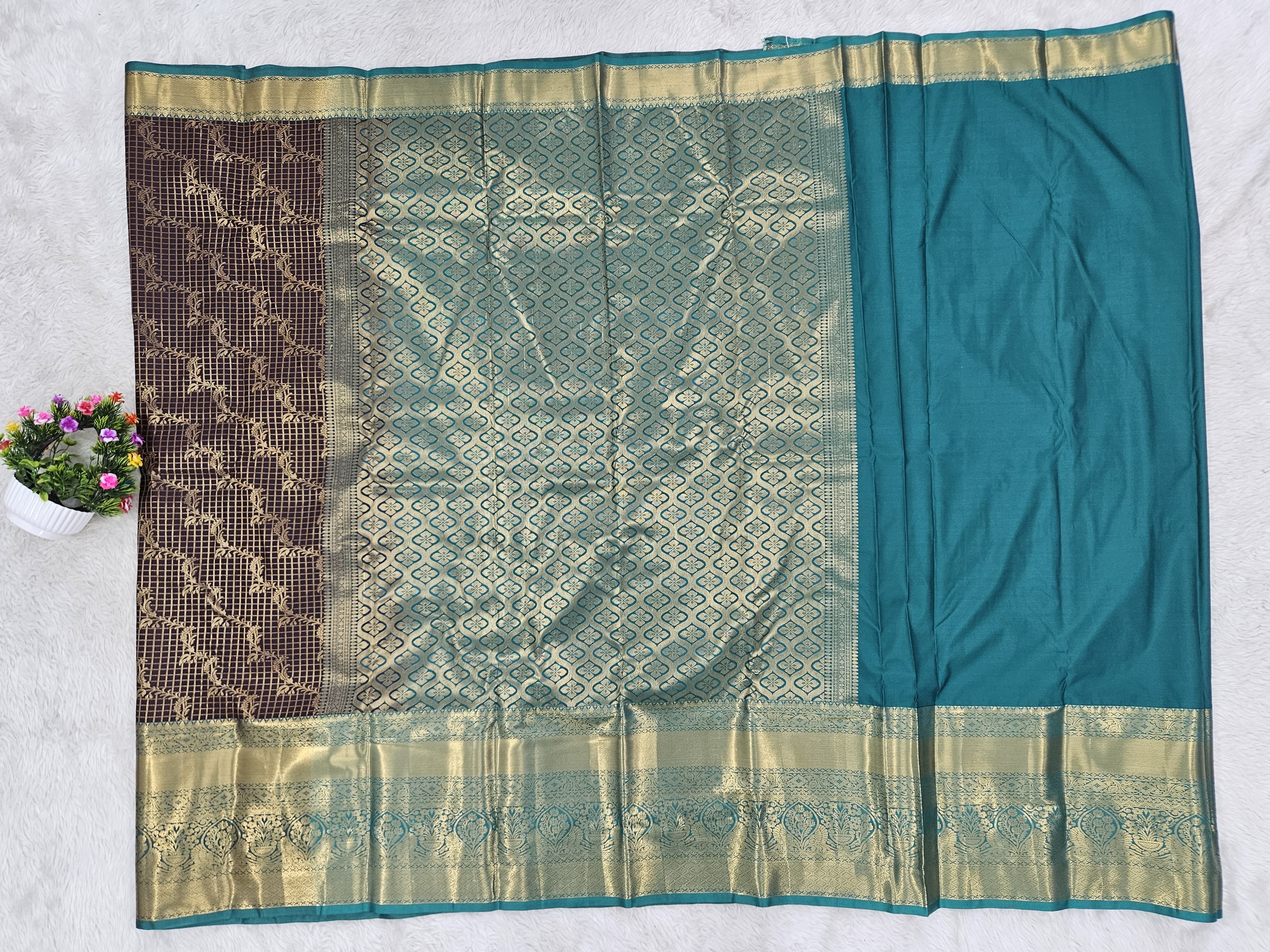 Semi Kanchipattu Kalanjali Saree