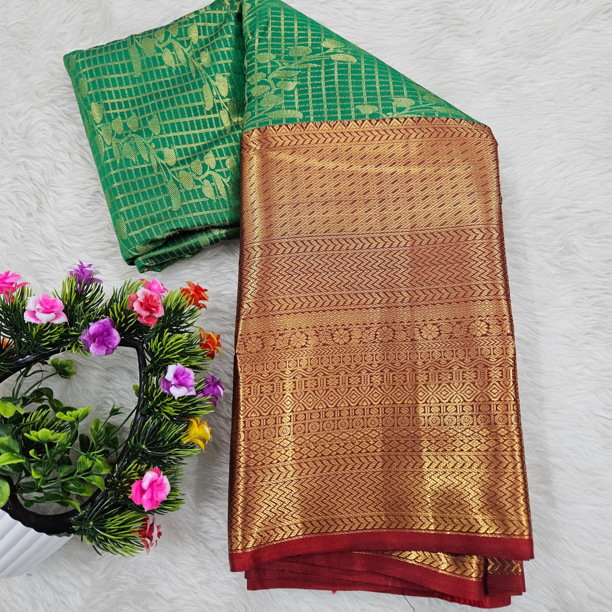 Semi Kanchipattu Kalanjali Saree