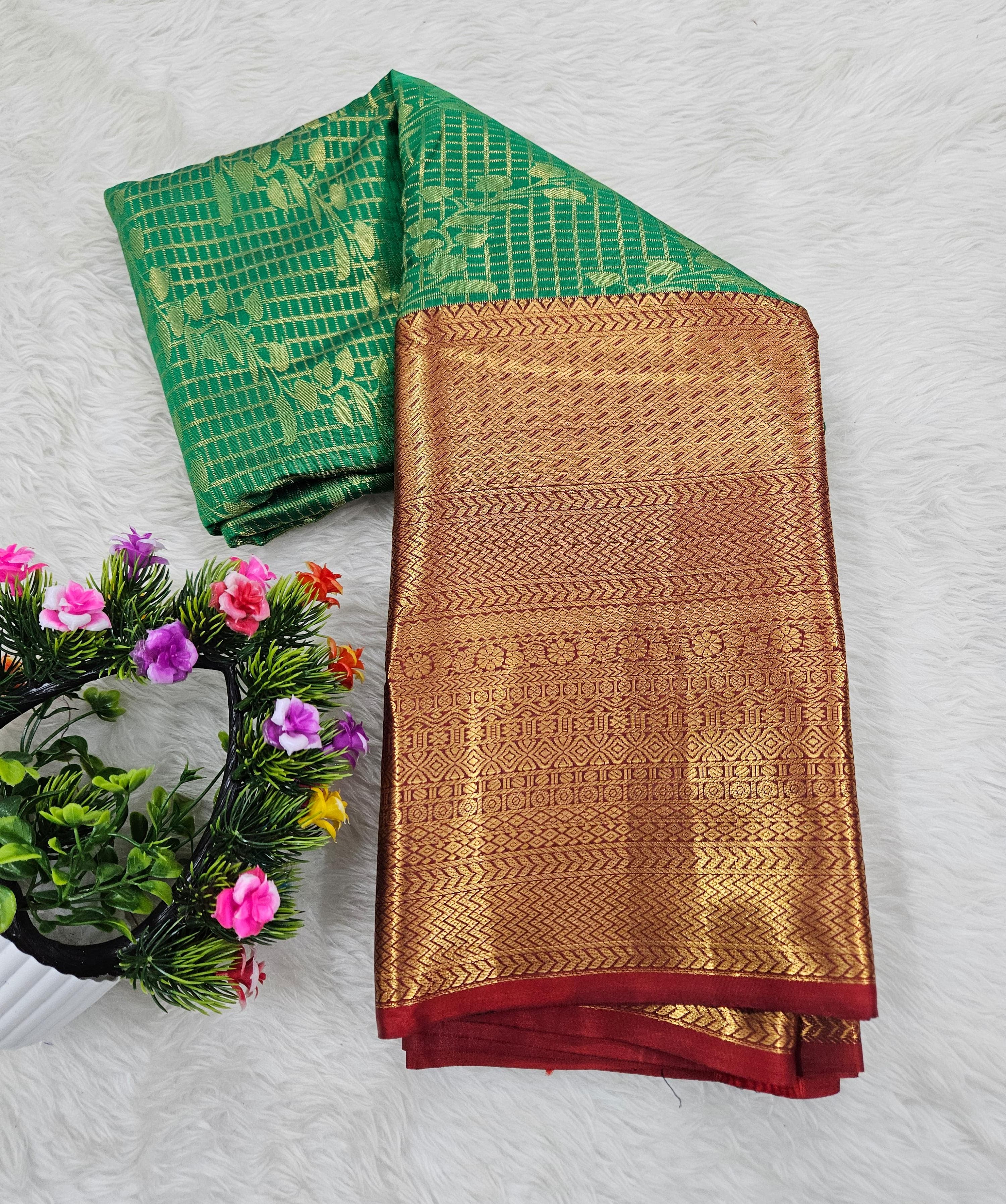 Semi Kanchipattu Kalanjali Saree