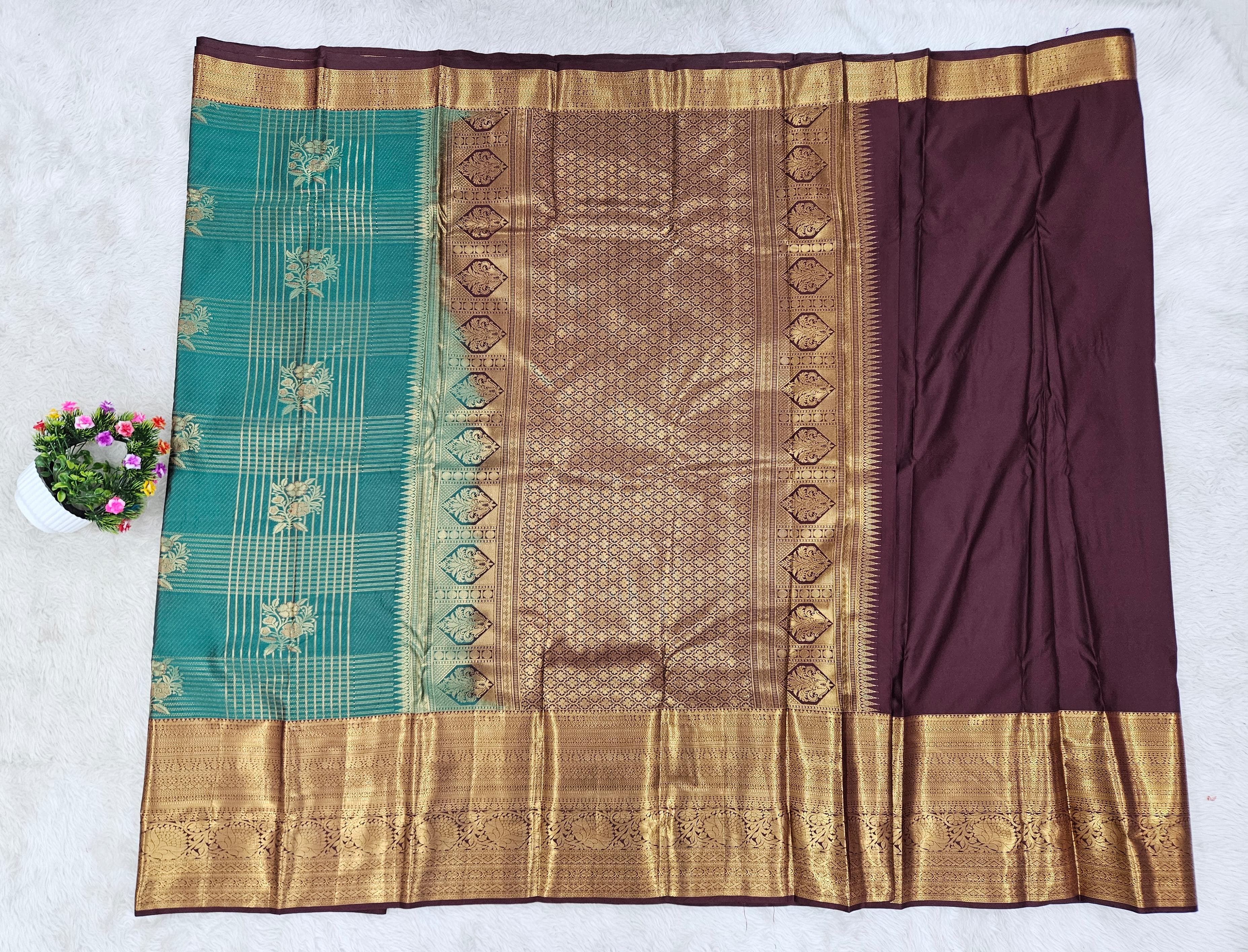 Semi Kanchipattu Kalanjali Saree