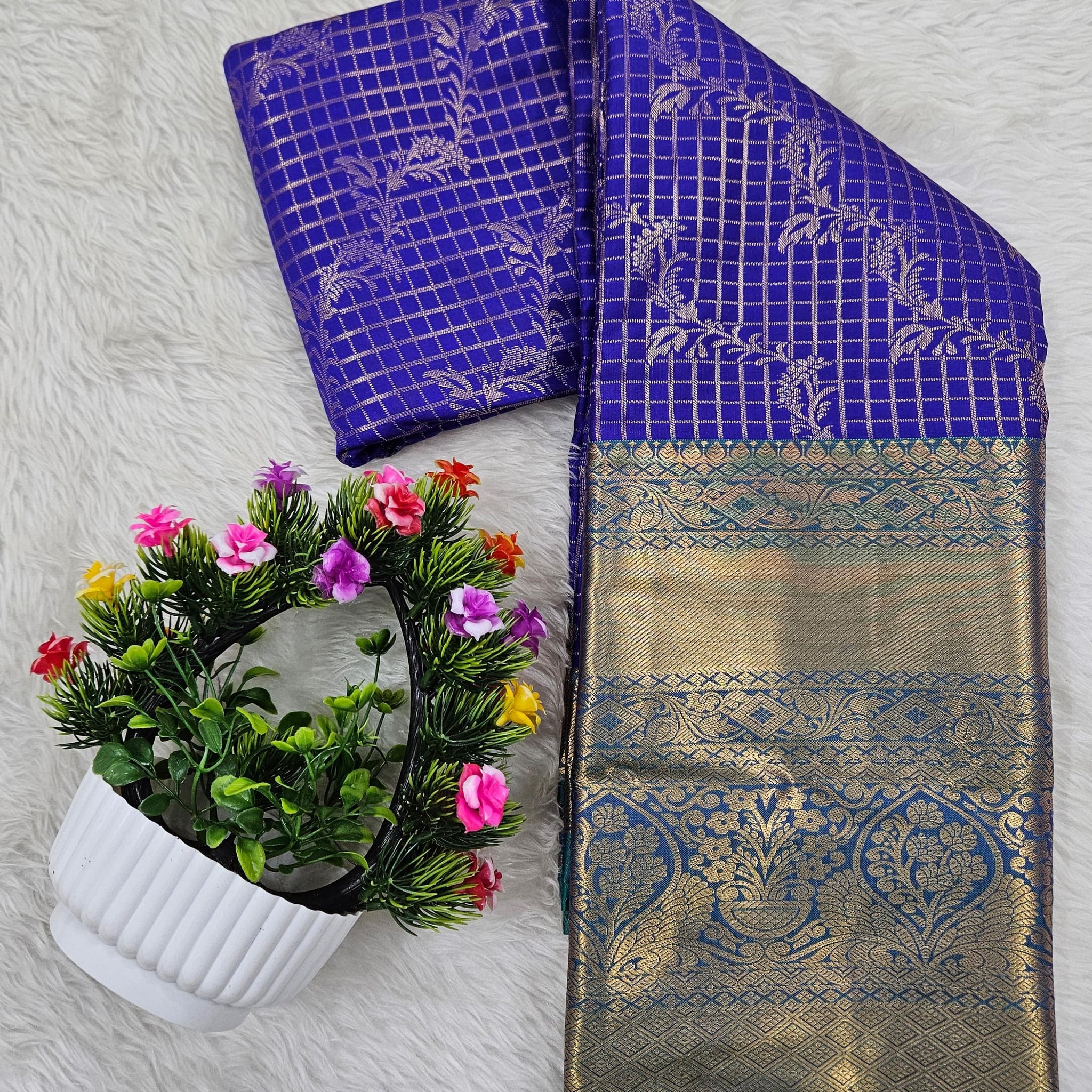 Semi Kanchipattu Kalanjali Saree
