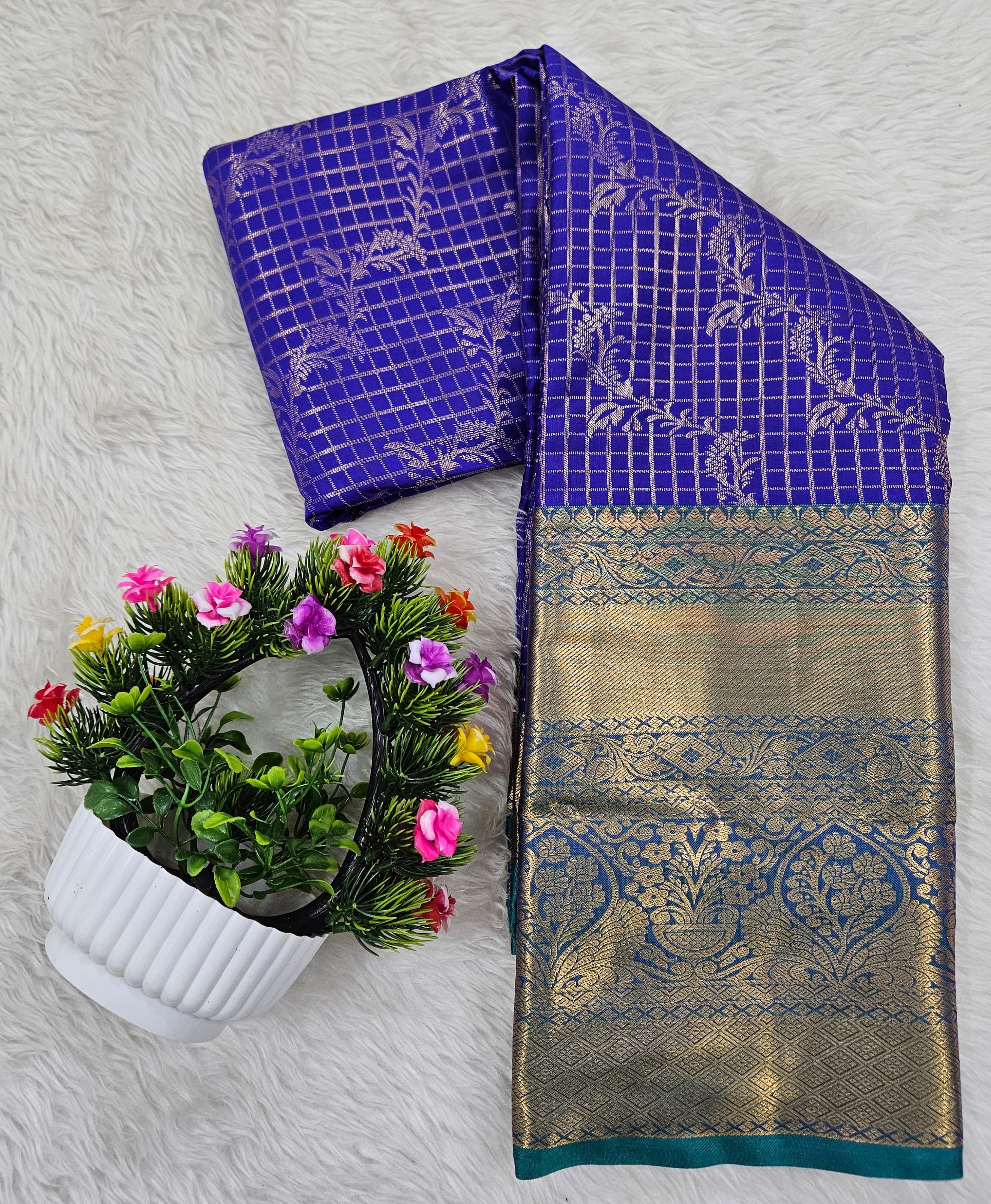 Semi Kanchipattu Kalanjali Saree